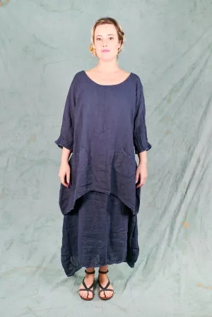2265 Photographer's Smock-Blue Ink-U
