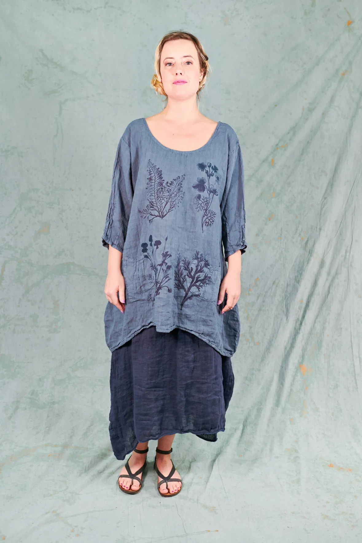 2265 Photographer's Smock-Century Blue-P