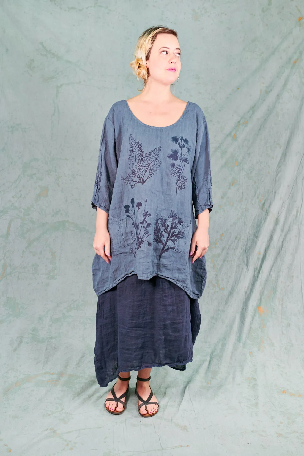 2265 Photographer's Smock-Century Blue-P