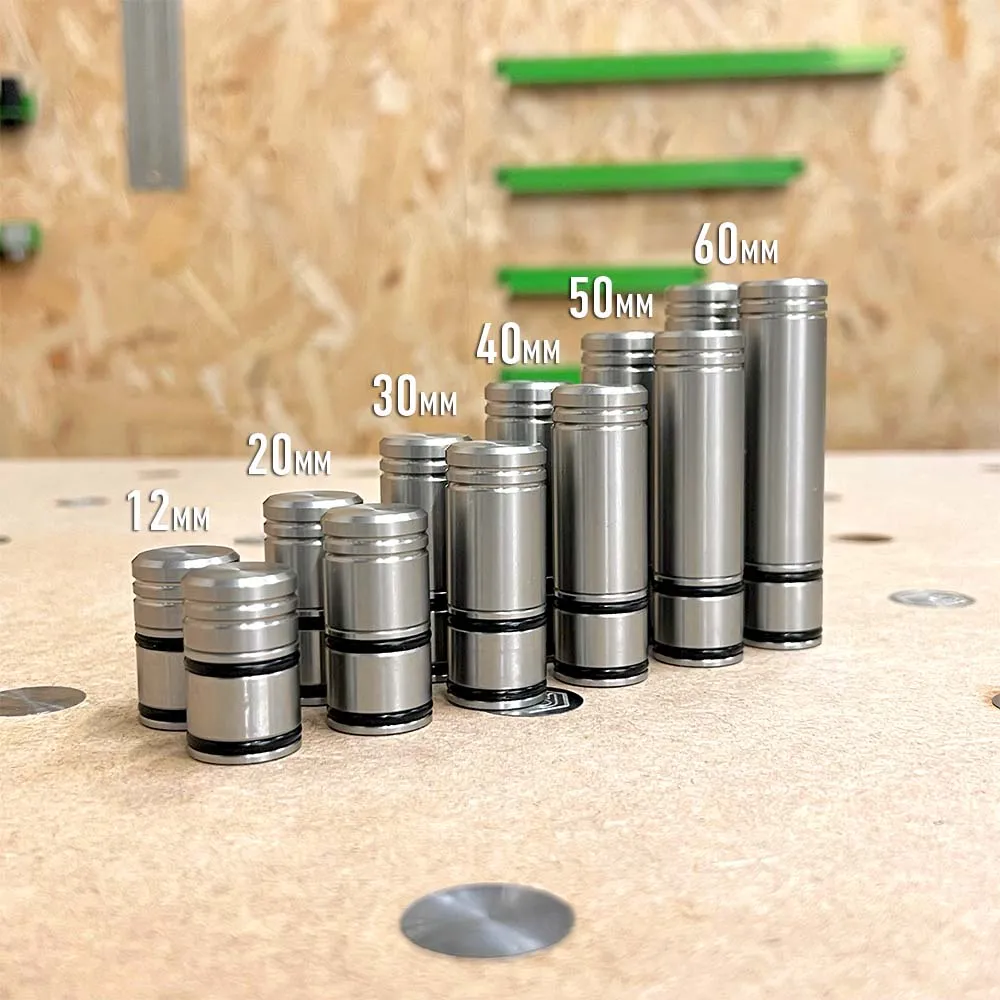 3/4" Quad Dogs® (Stainless Steel) 50mm - Pair