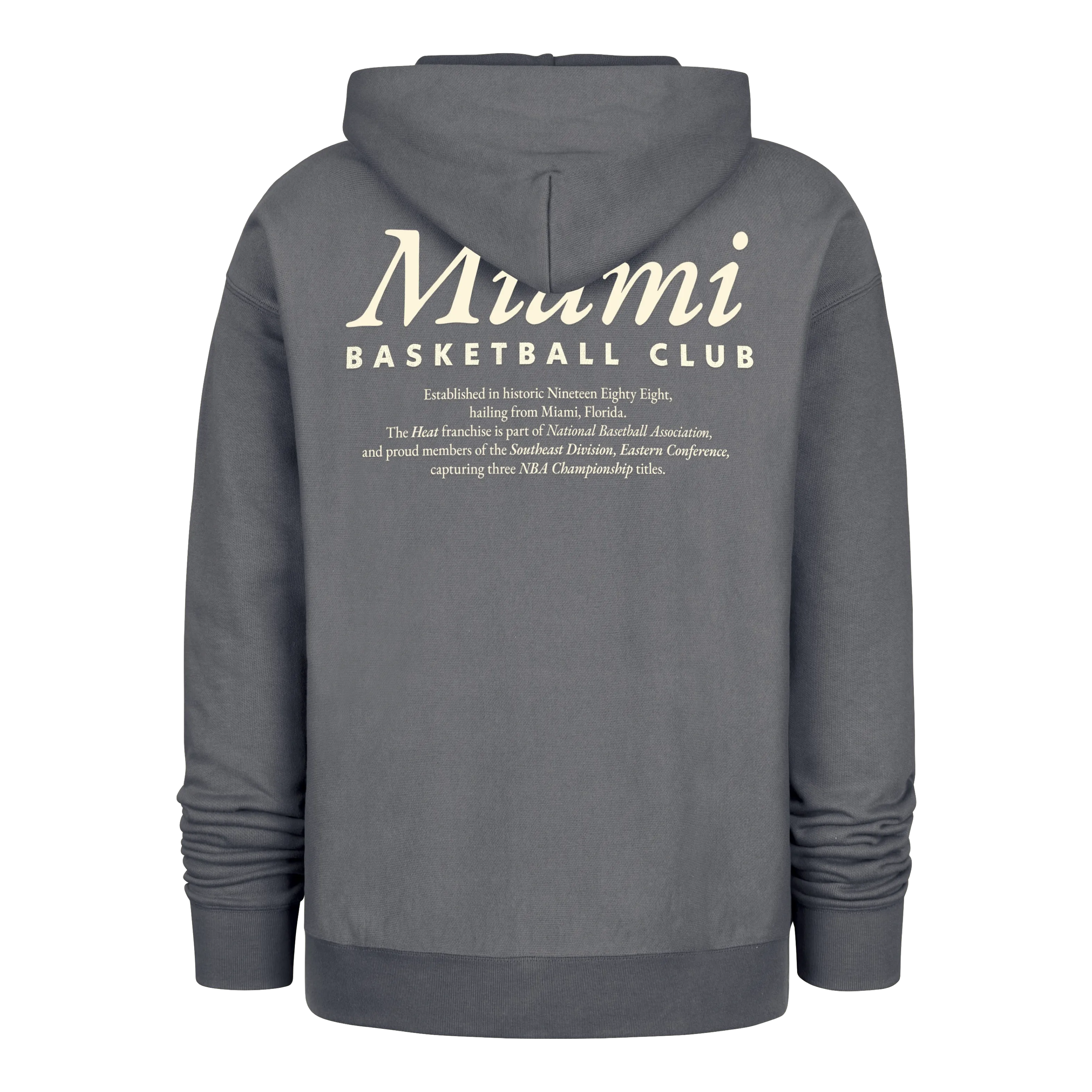 '47 Brand Miami HEAT Basketball Club Foundation Hoodie