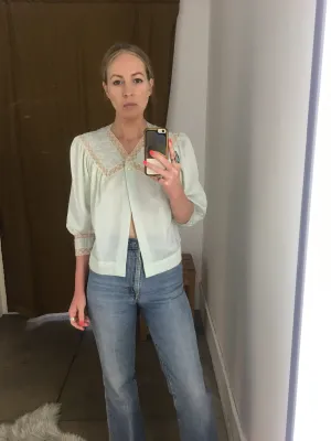 60’s BARBIZON BED JACKET / SMALL