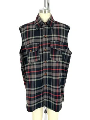 80s Junior Gaultier Flannel Shirt