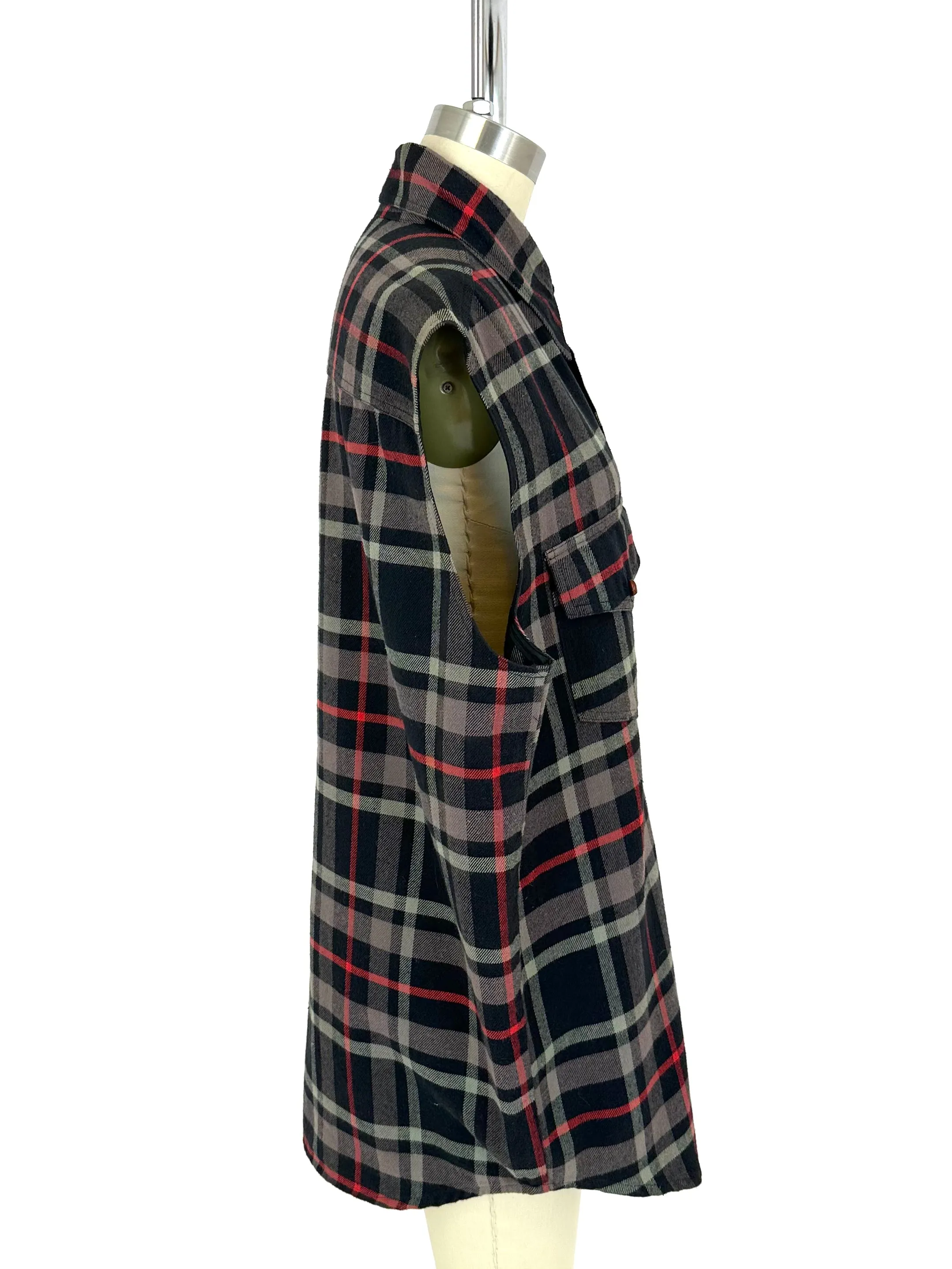 80s Junior Gaultier Flannel Shirt