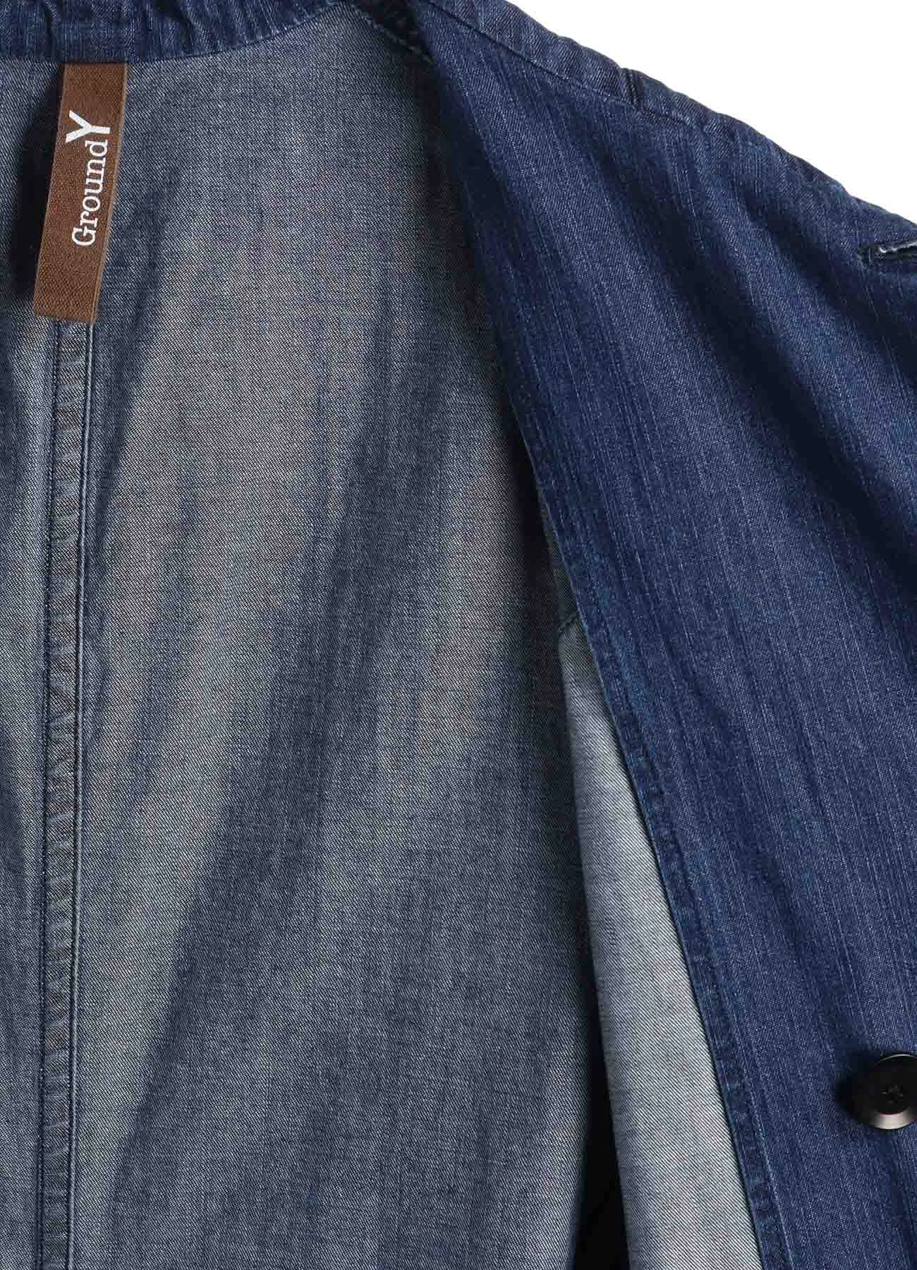 8OZ DENIM   DUNGAREE HOODED COATS WITH POCKETS