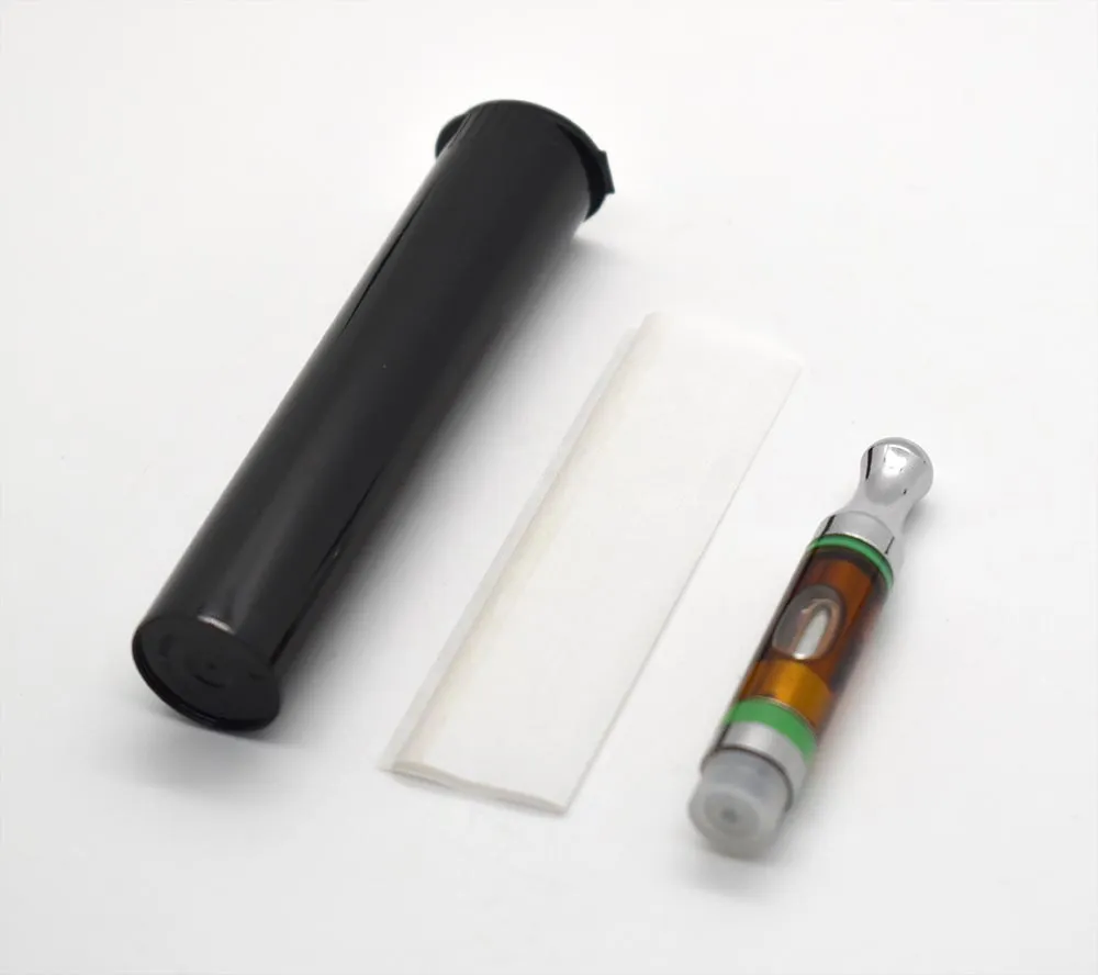 90mm Joint Tube | Cartridge Tube - Made in USA - Opaque Black