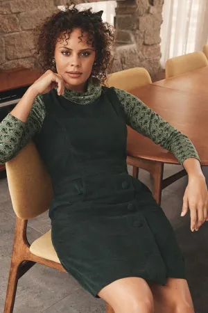 Abby Tunic Corduroy - Emerald