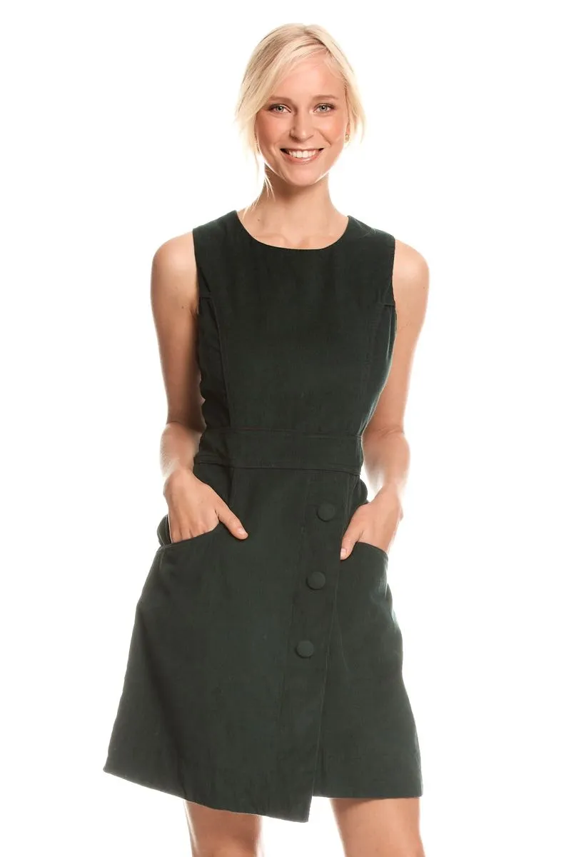 Abby Tunic Corduroy - Emerald