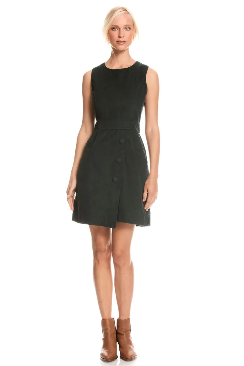 Abby Tunic Corduroy - Emerald