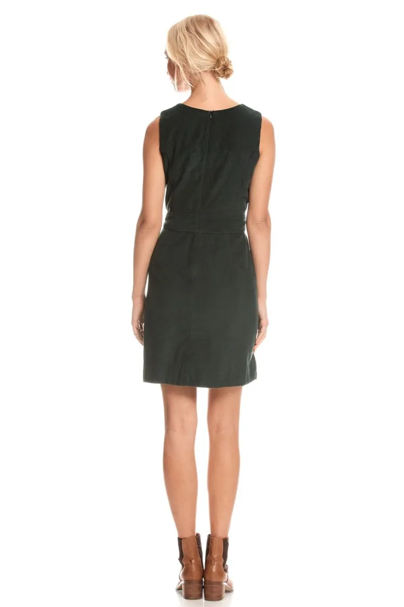 Abby Tunic Corduroy - Emerald