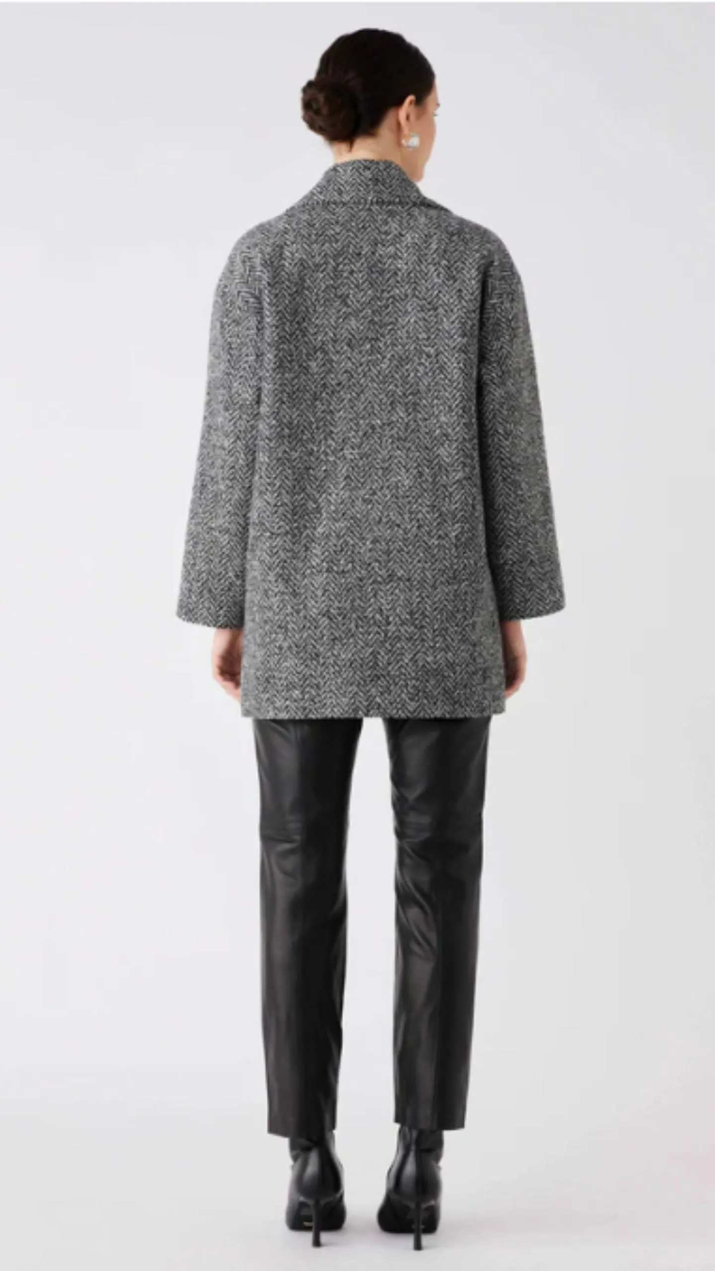 Ace Blazer Coat - Herringbone