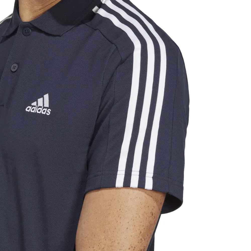 Adidas Mens Essentials Pique Embroided Small Logo Polo Shirt