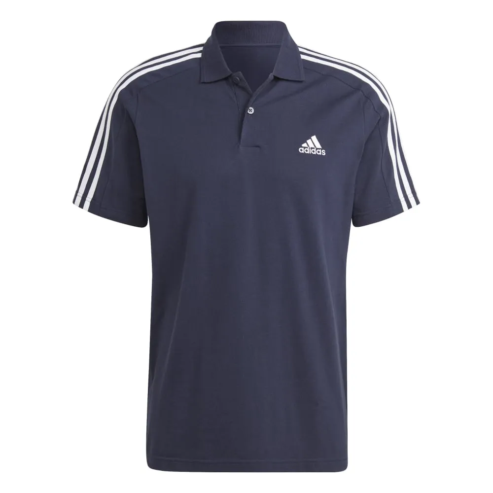 Adidas Mens Essentials Pique Embroided Small Logo Polo Shirt