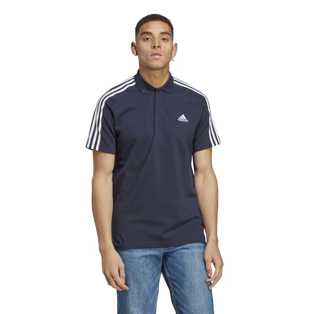 Adidas Mens Essentials Pique Embroided Small Logo Polo Shirt