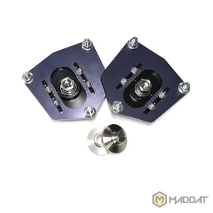 Adjustable Camber Strut Tops Bluebird/910 specific - Pair