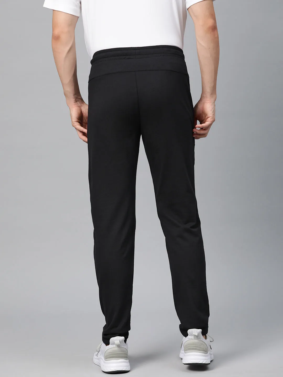 Alcis Men Solid Regular Fit Track Pants
