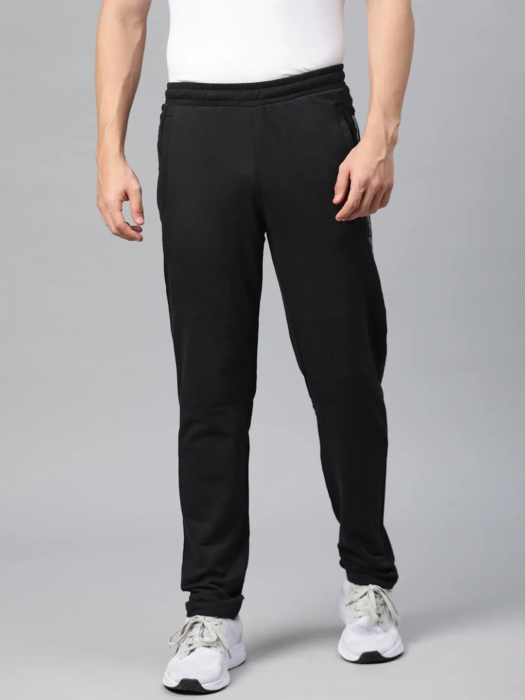 Alcis Men Solid Regular Fit Track Pants