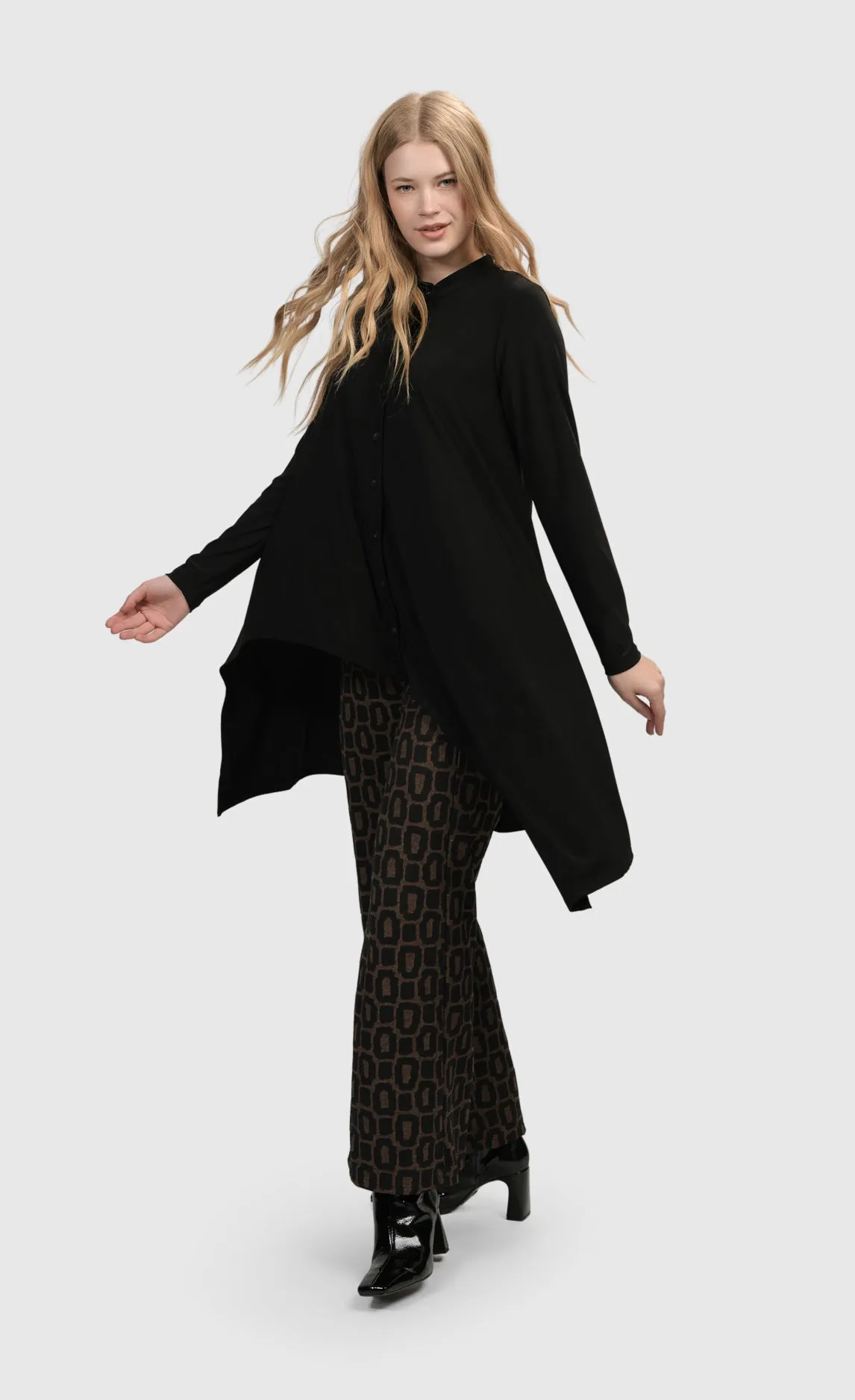 Alembika Essential Hi-Lo Button Down Top