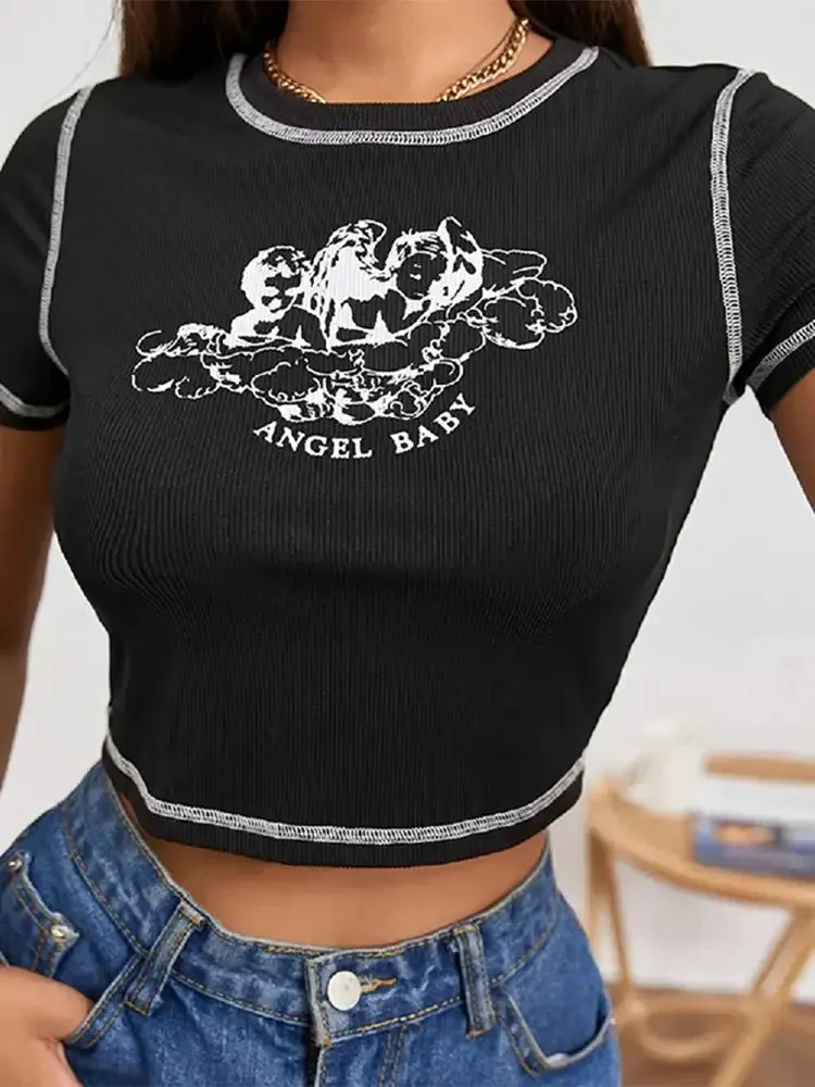Angel Crop Top