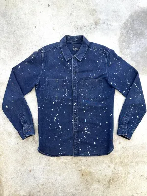 A.P.C. Denim Splatter Shirt