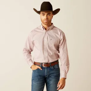Ariat 10052384 Wrinkle Free Larson LS Shirt Light Blue