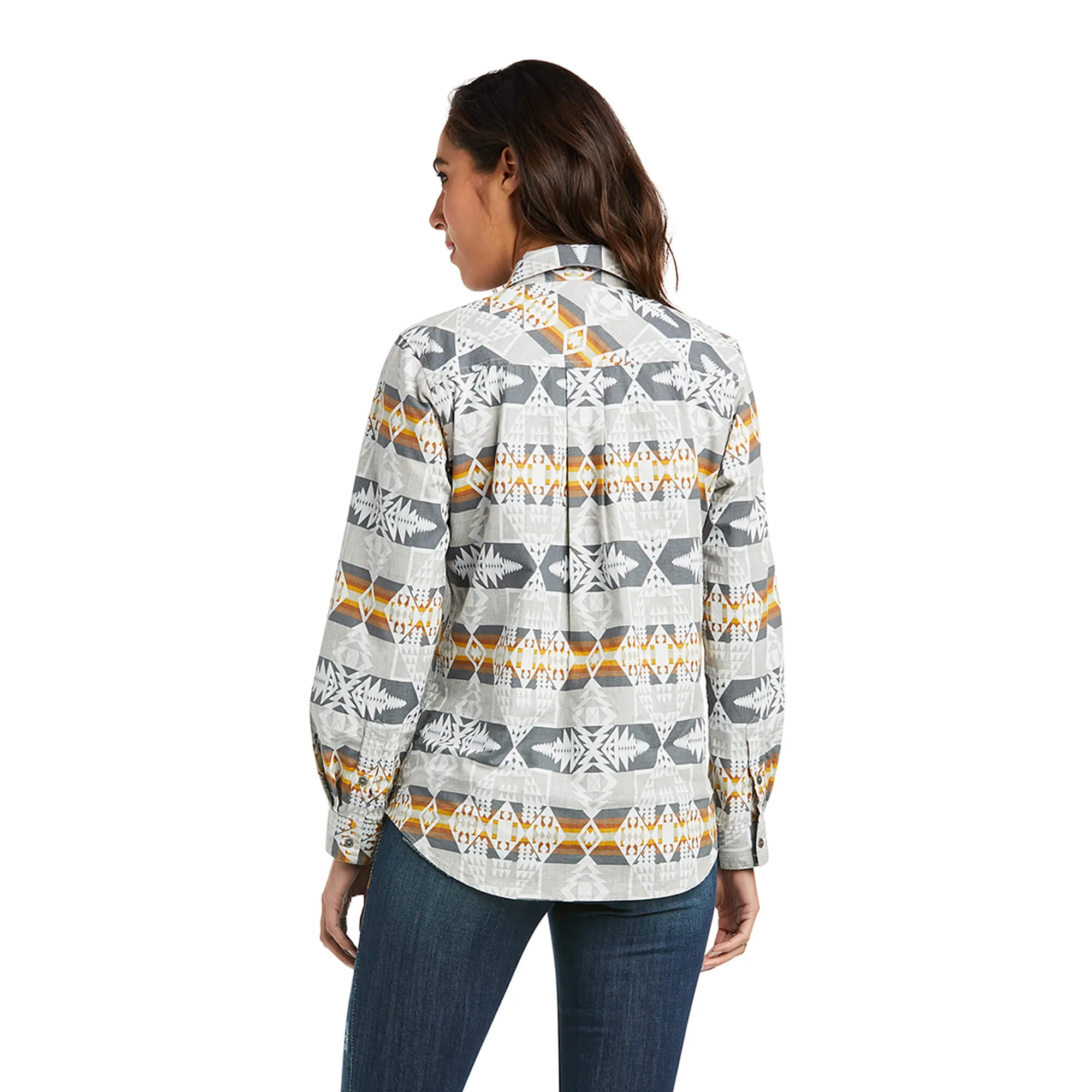 Ariat Women's Pendleton Print Billie Jean Blouse