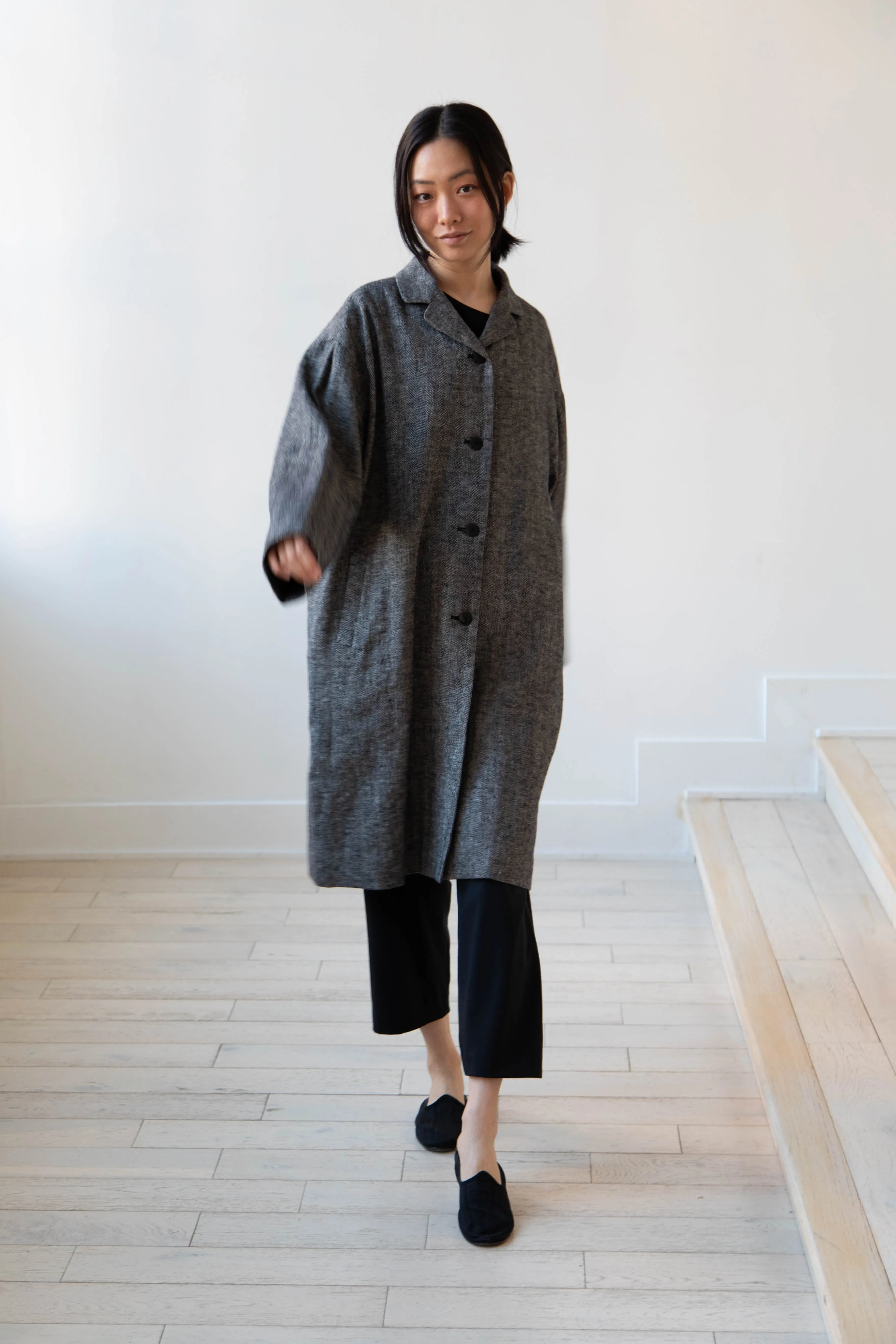 Arts & Science | New Granny Coat in Herringbone