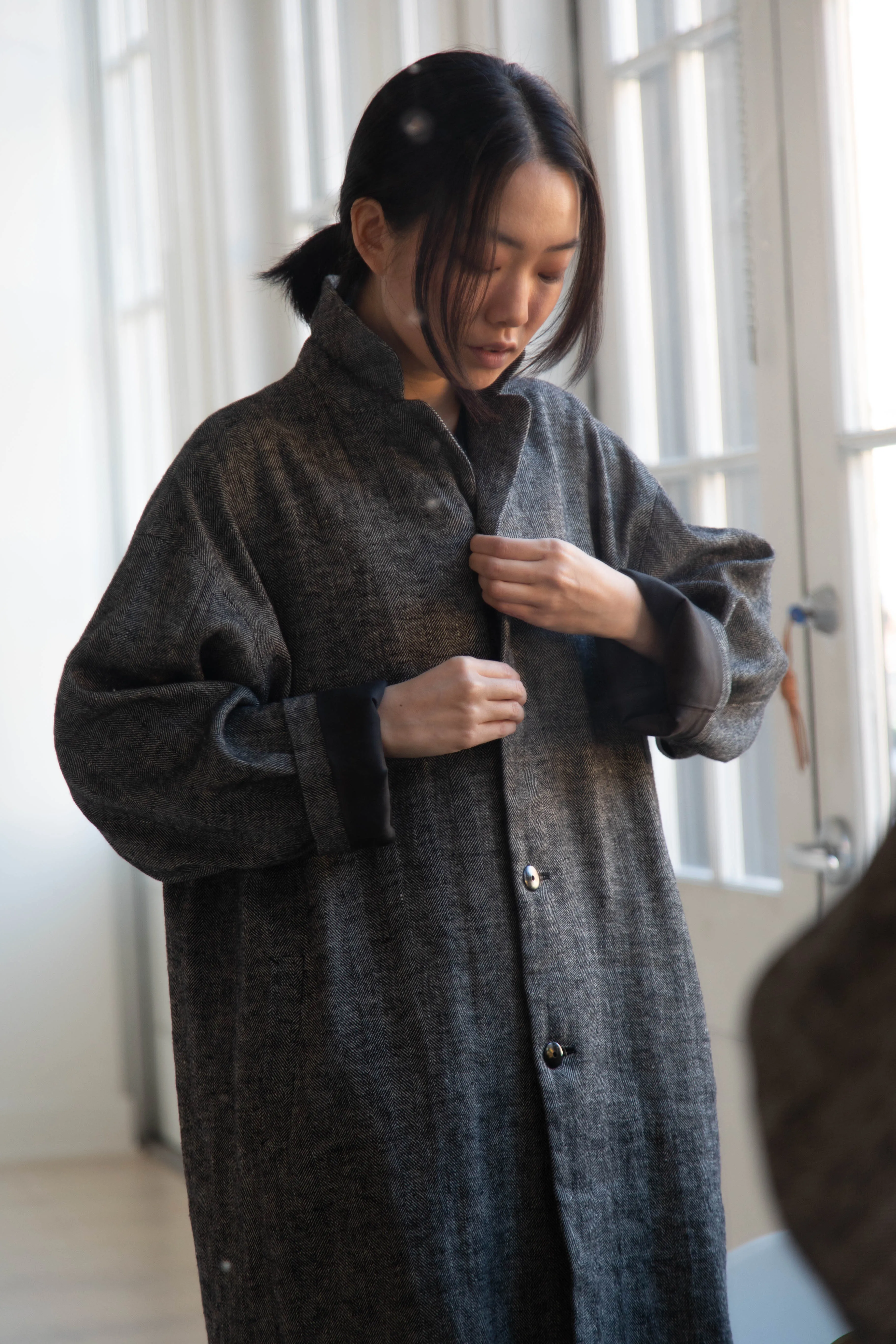 Arts & Science | New Granny Coat in Herringbone
