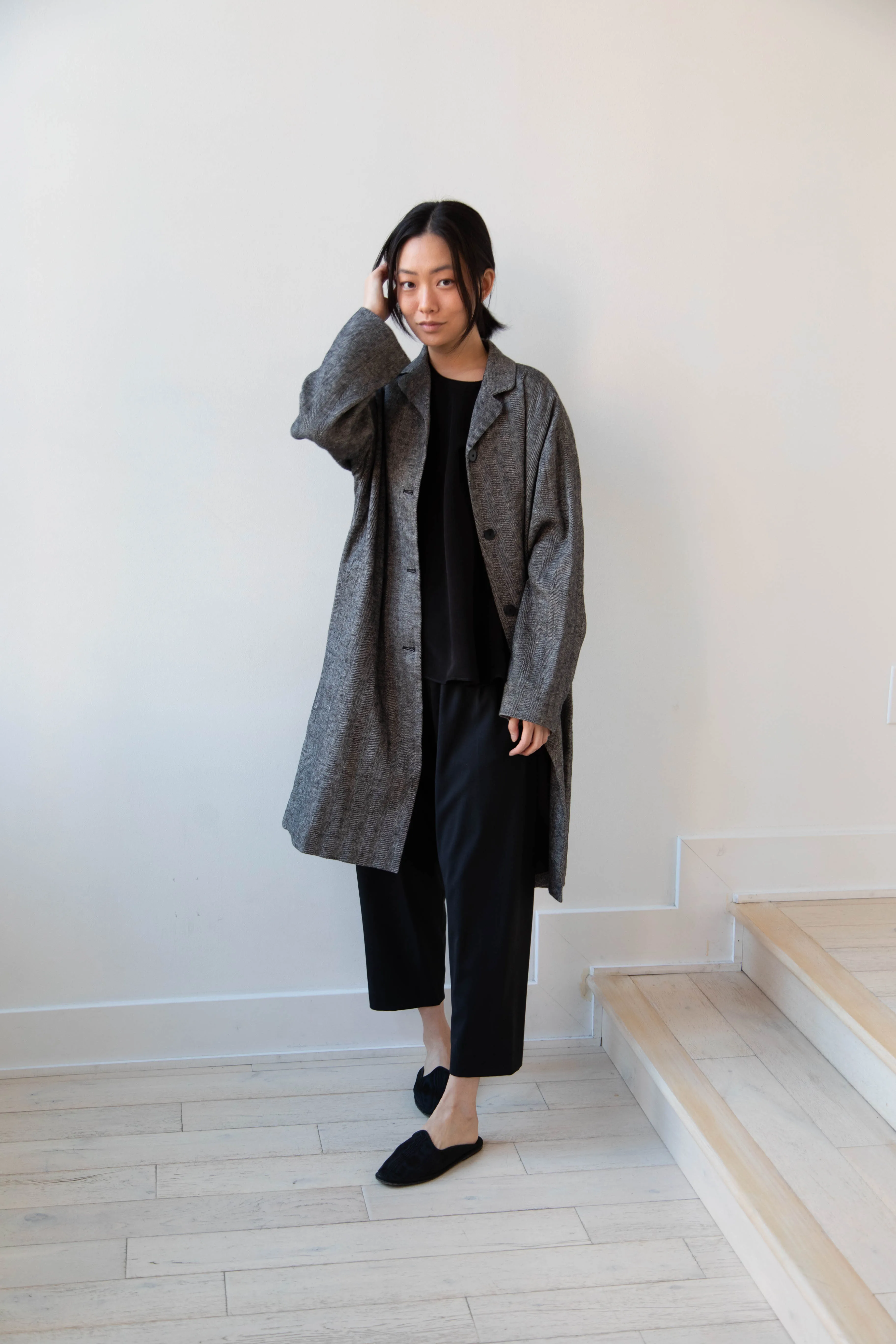 Arts & Science | New Granny Coat in Herringbone