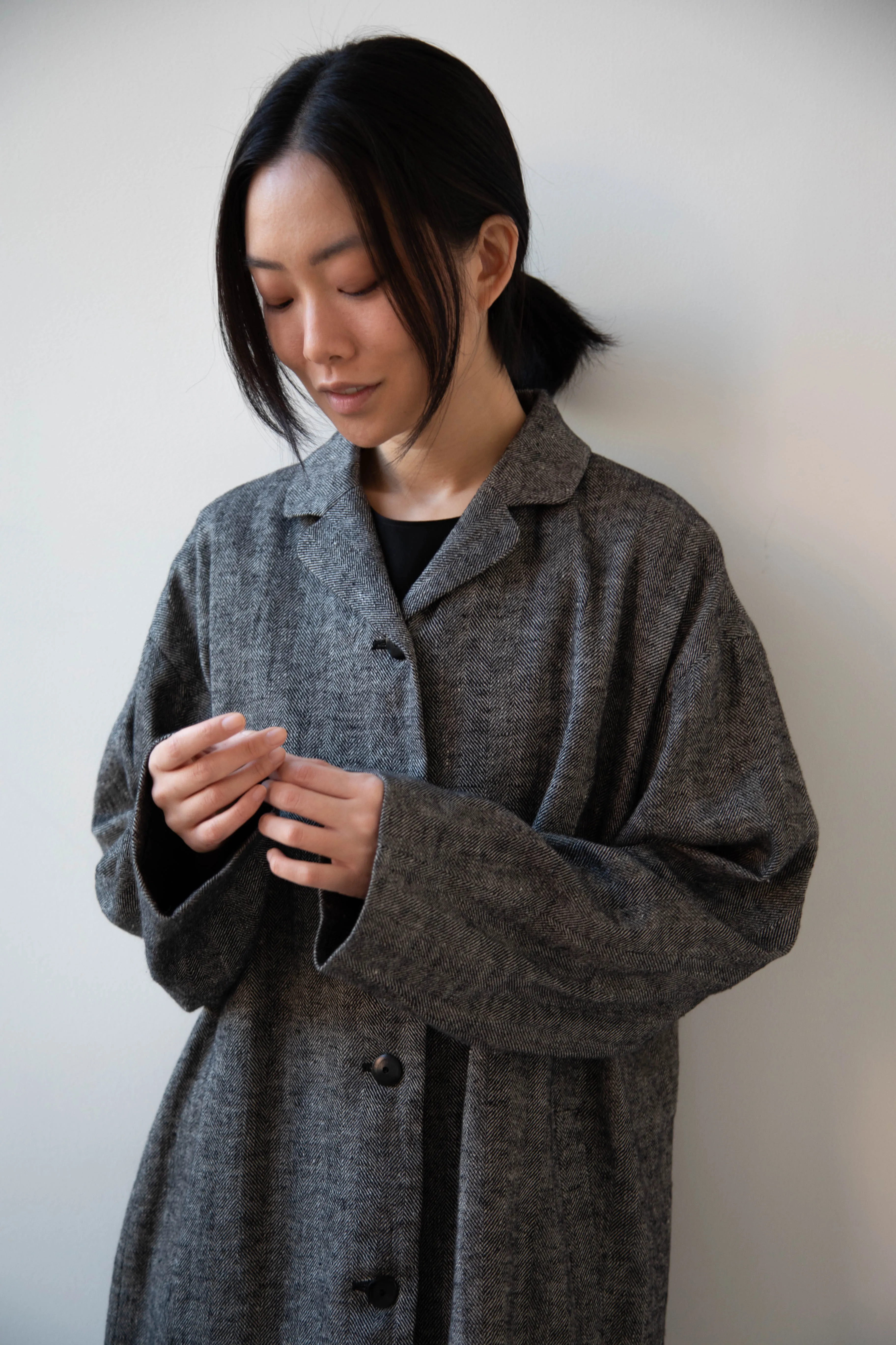 Arts & Science | New Granny Coat in Herringbone