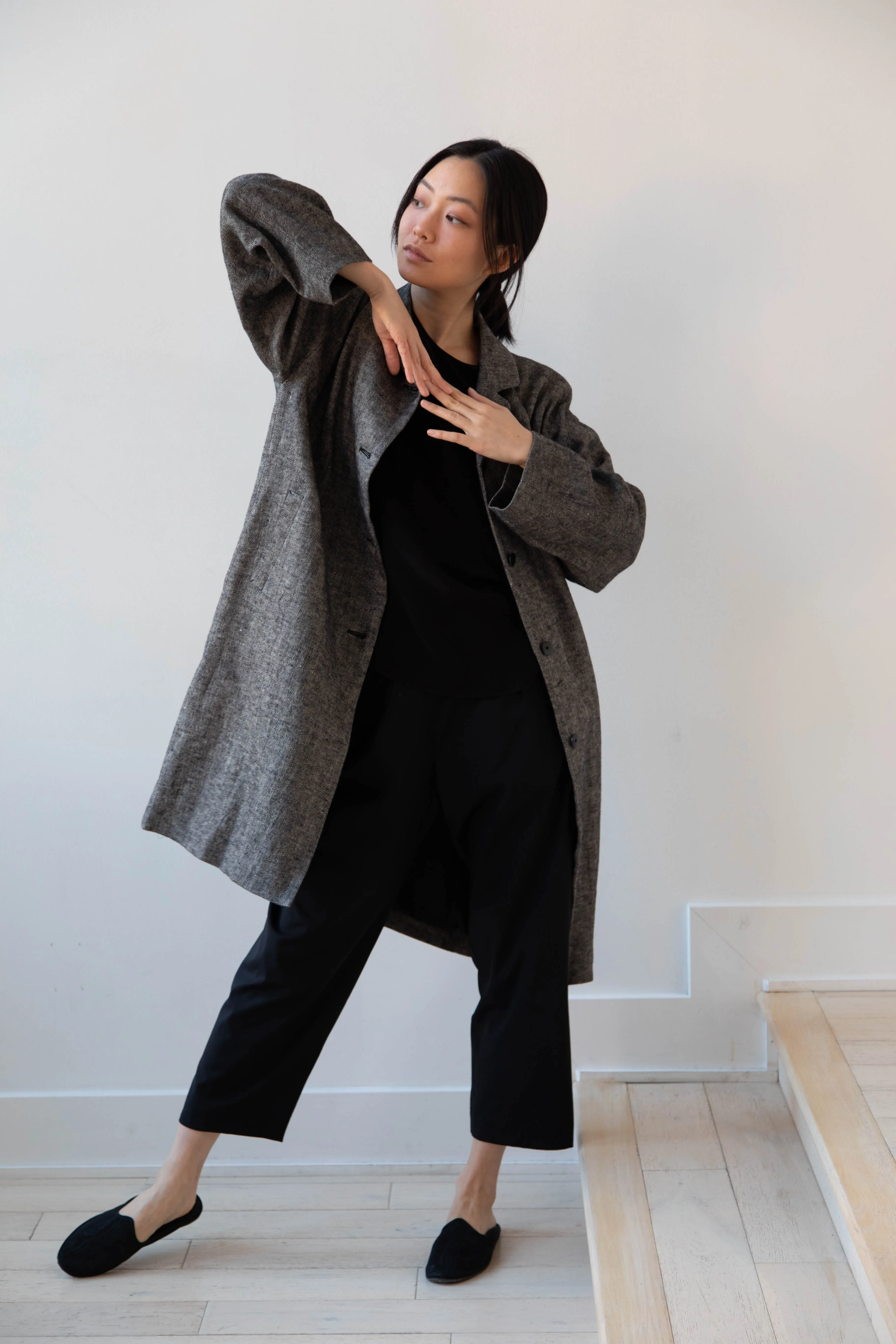 Arts & Science | New Granny Coat in Herringbone