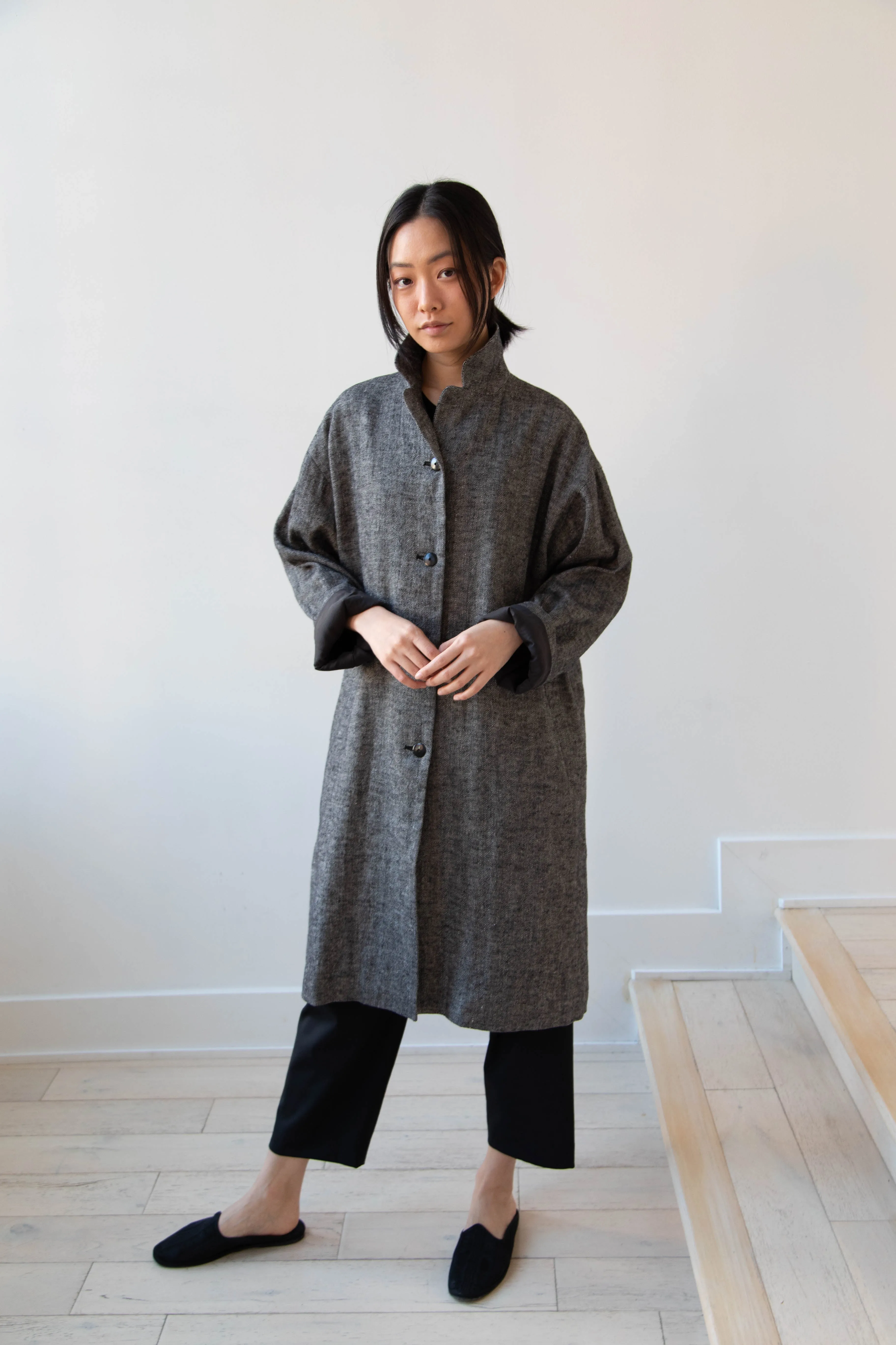Arts & Science | New Granny Coat in Herringbone