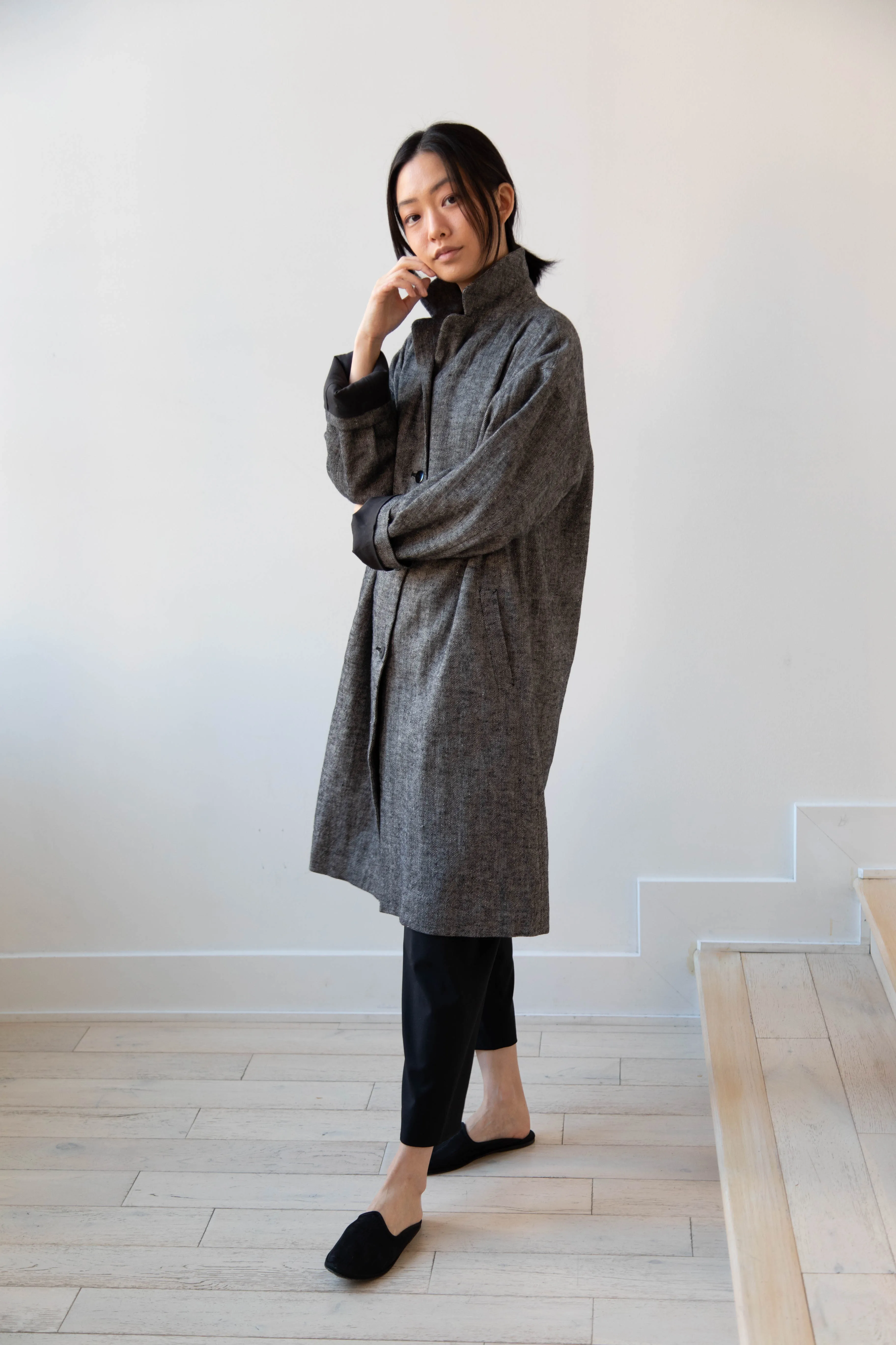 Arts & Science | New Granny Coat in Herringbone