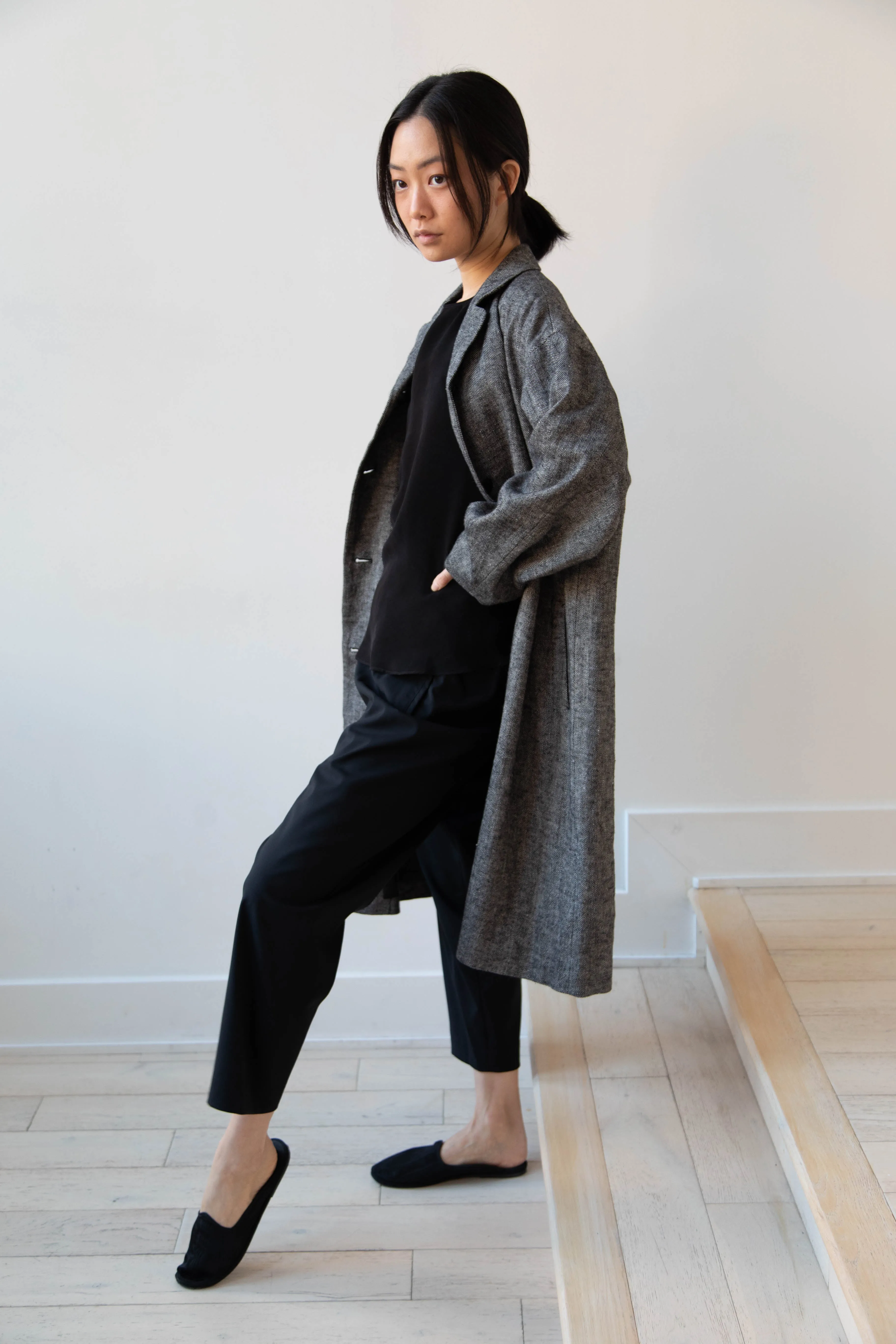 Arts & Science | New Granny Coat in Herringbone