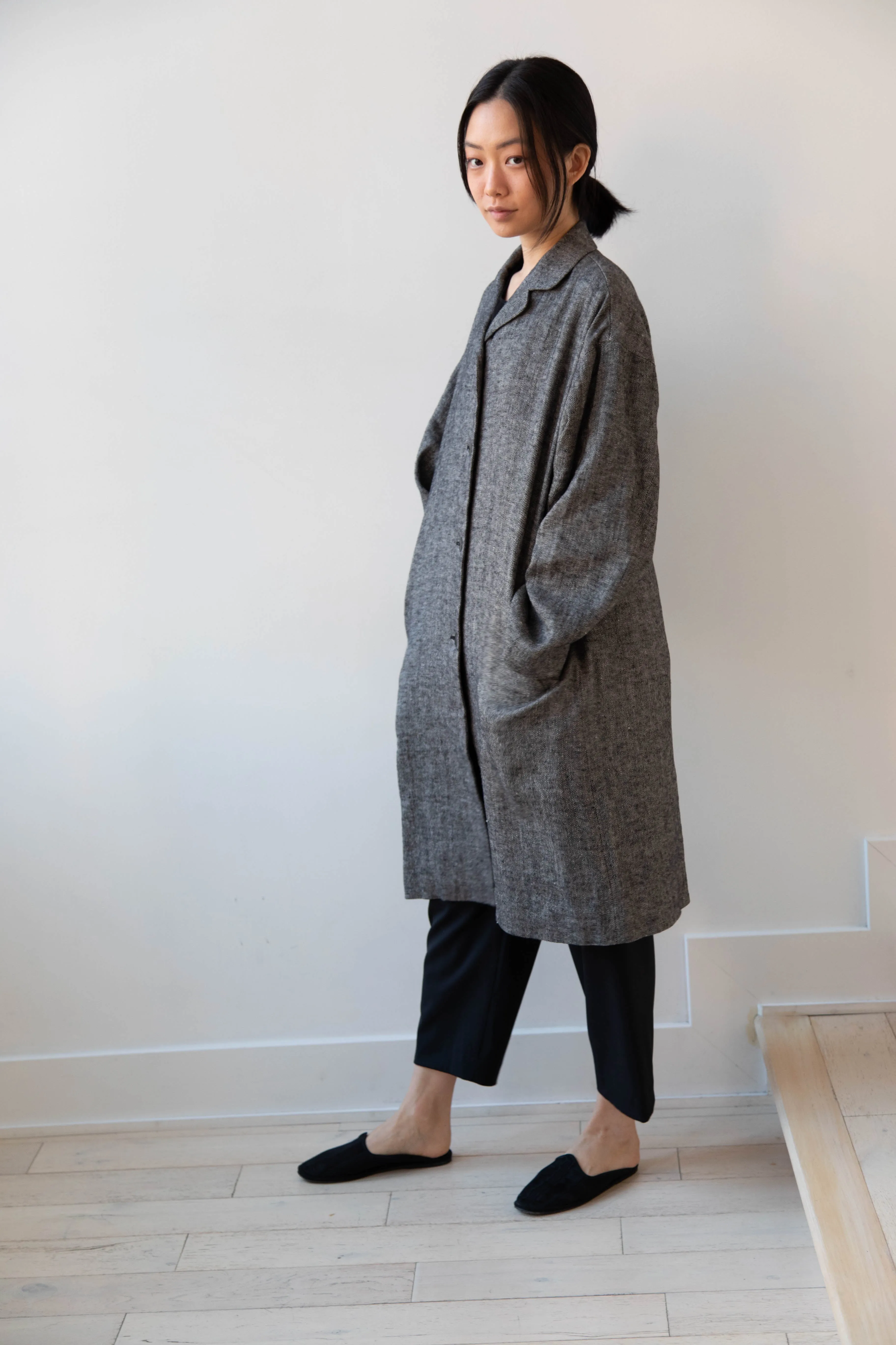Arts & Science | New Granny Coat in Herringbone