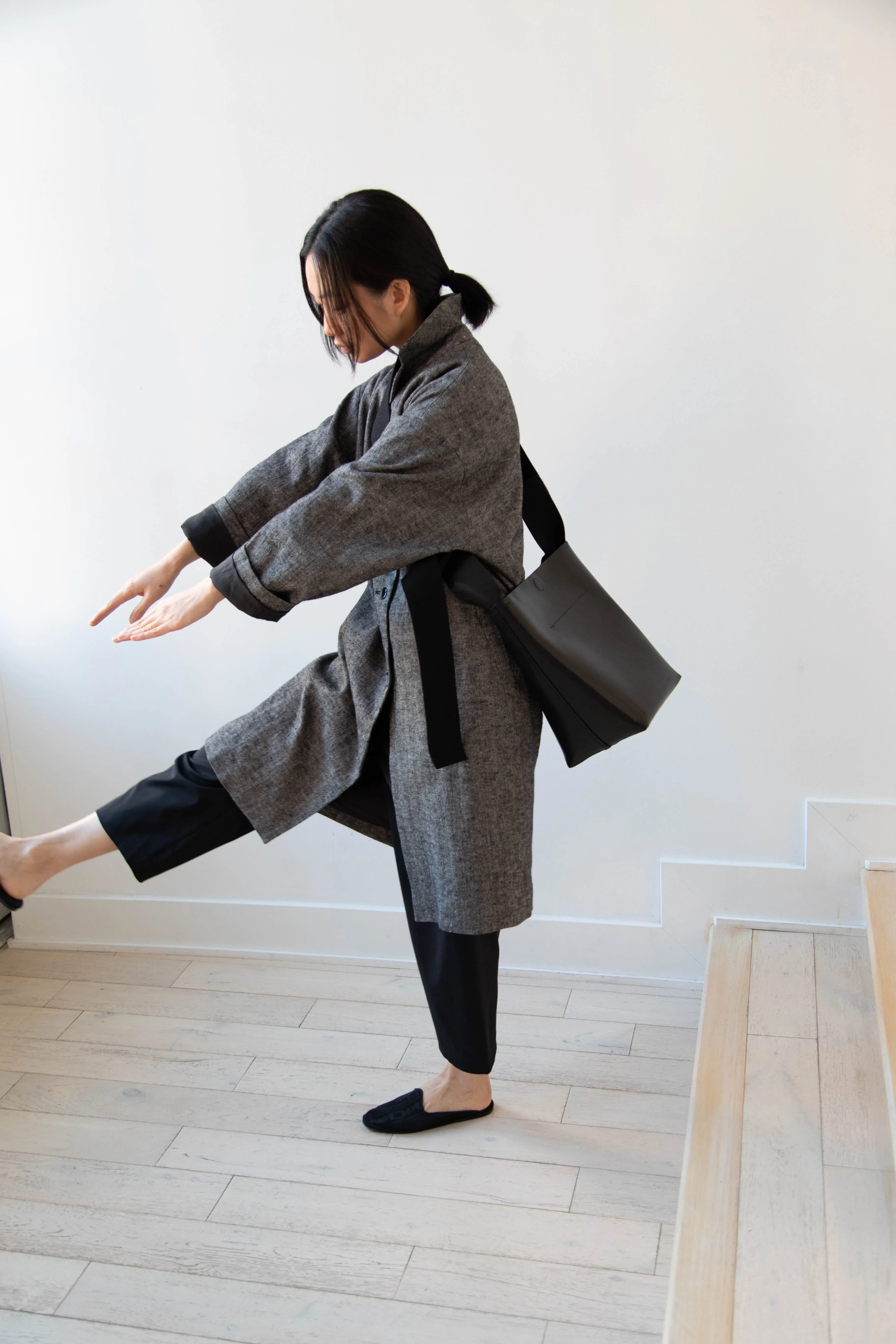 Arts & Science | New Granny Coat in Herringbone