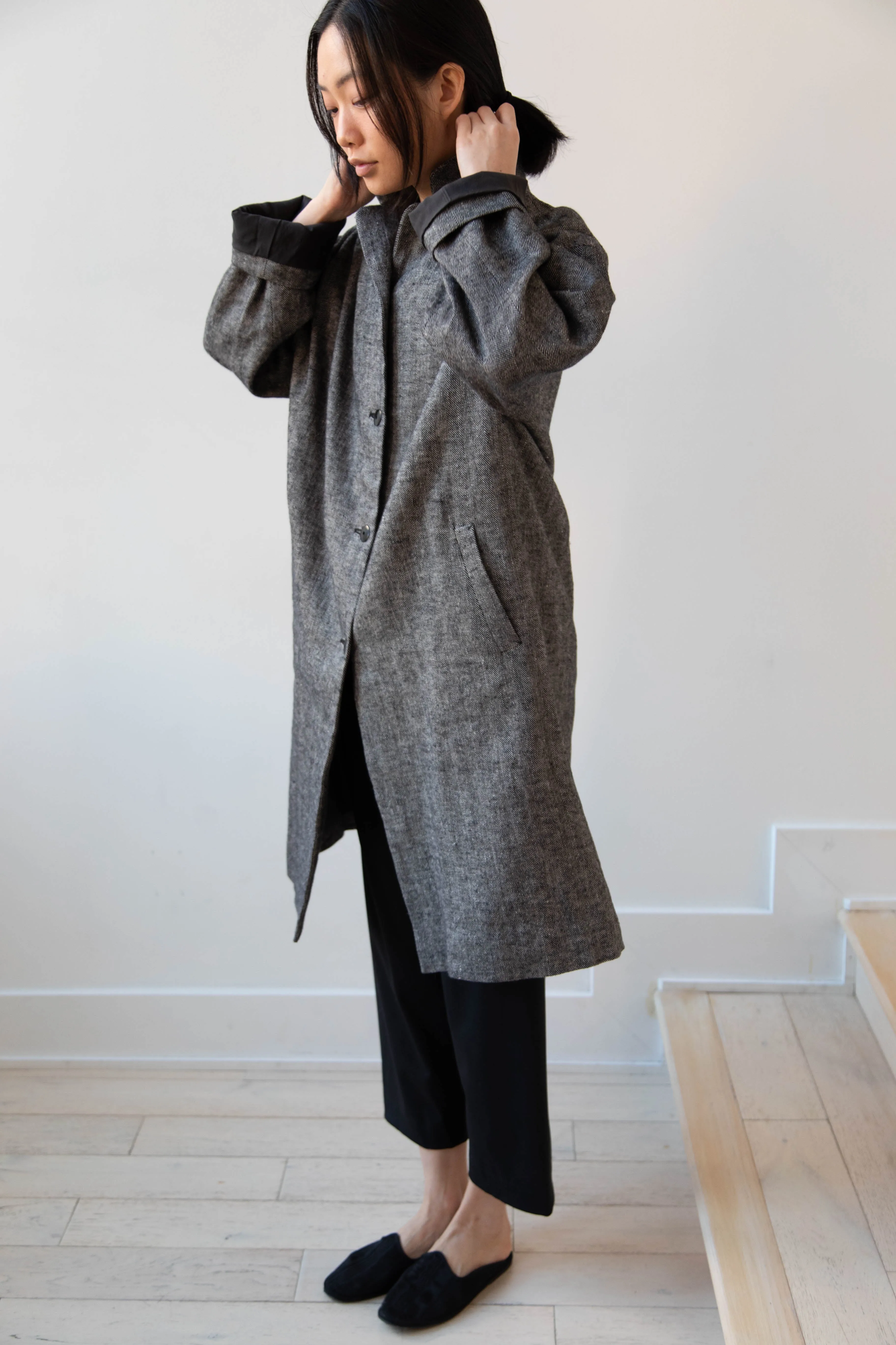 Arts & Science | New Granny Coat in Herringbone
