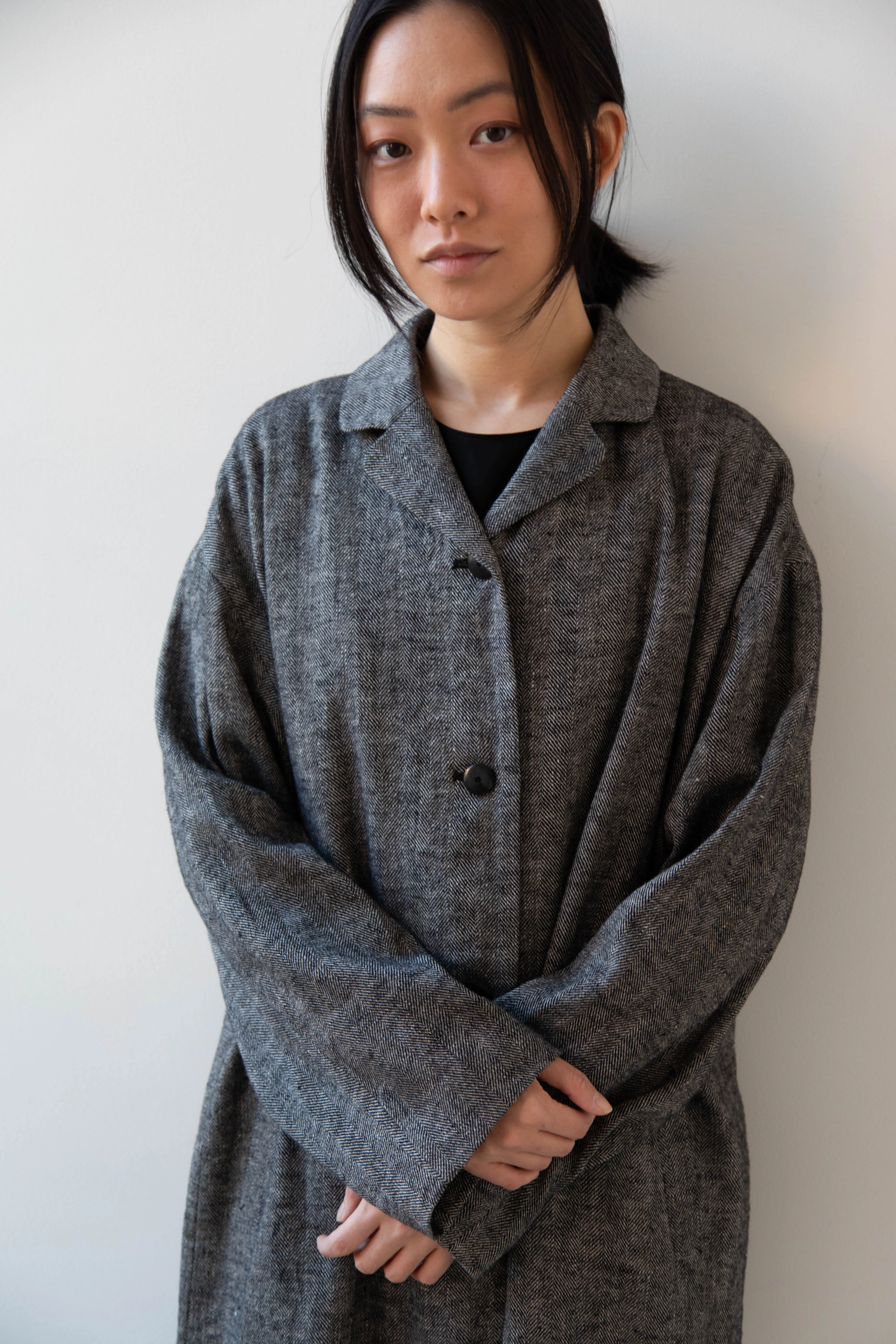 Arts & Science | New Granny Coat in Herringbone