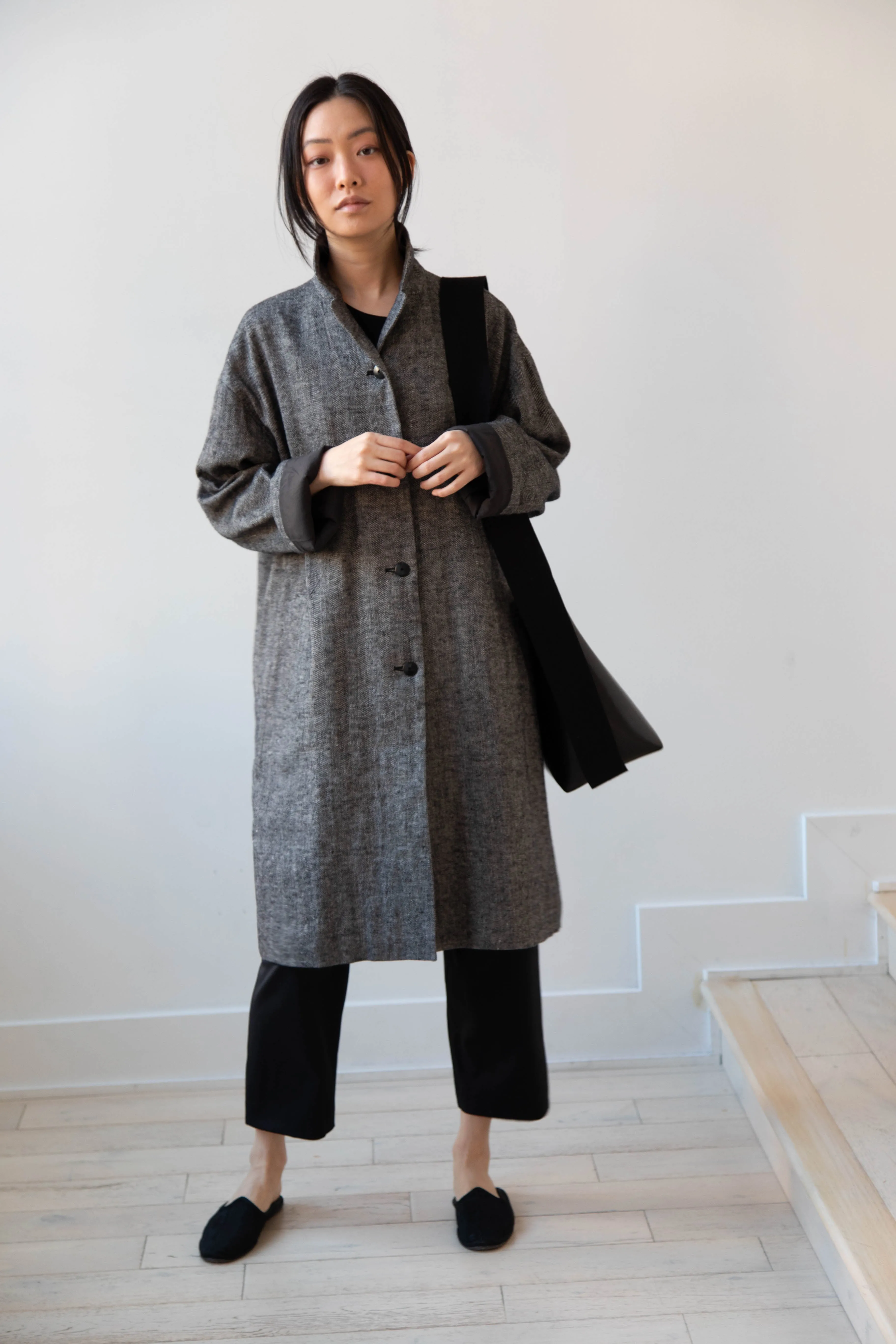 Arts & Science | New Granny Coat in Herringbone