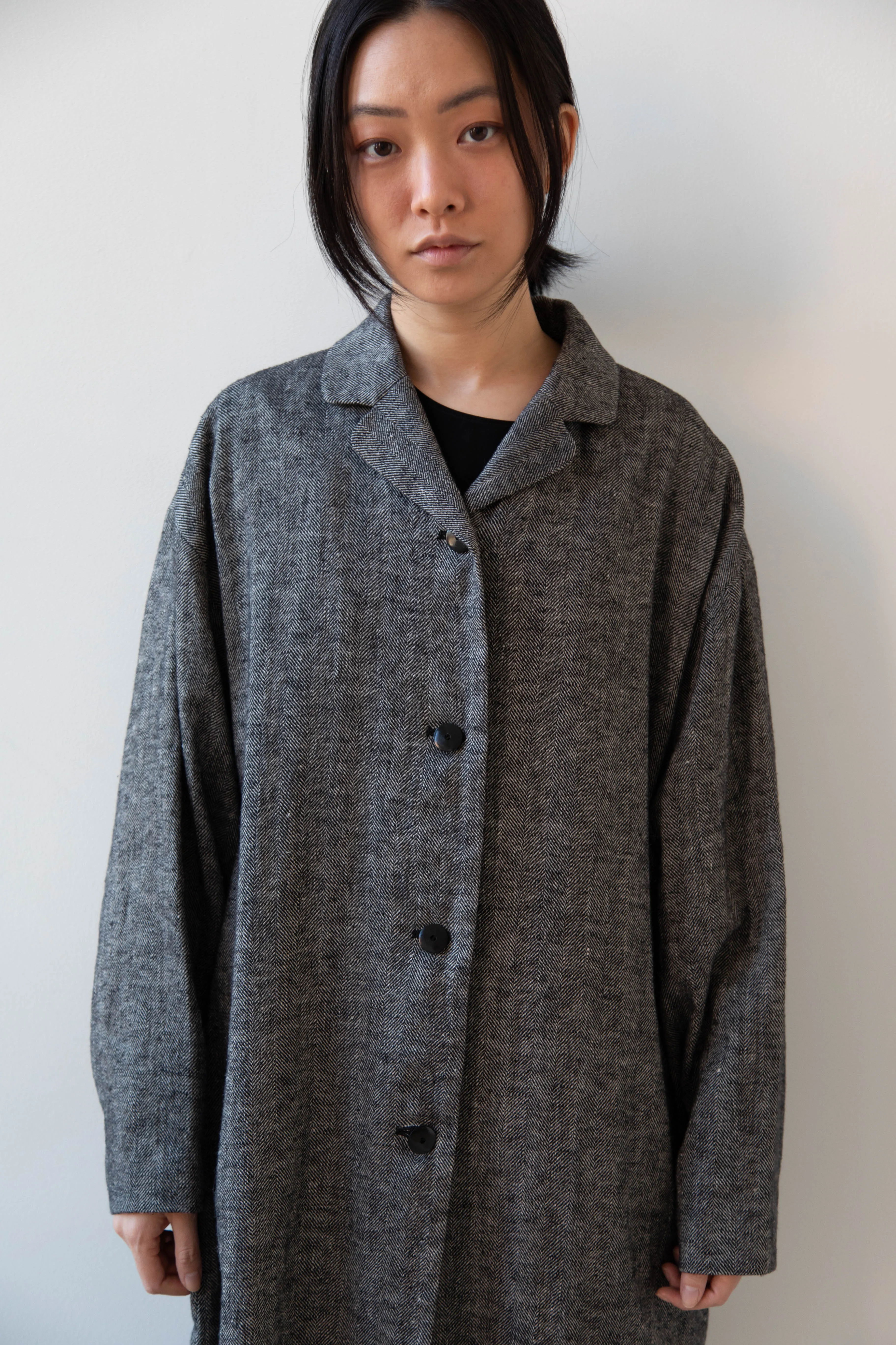 Arts & Science | New Granny Coat in Herringbone