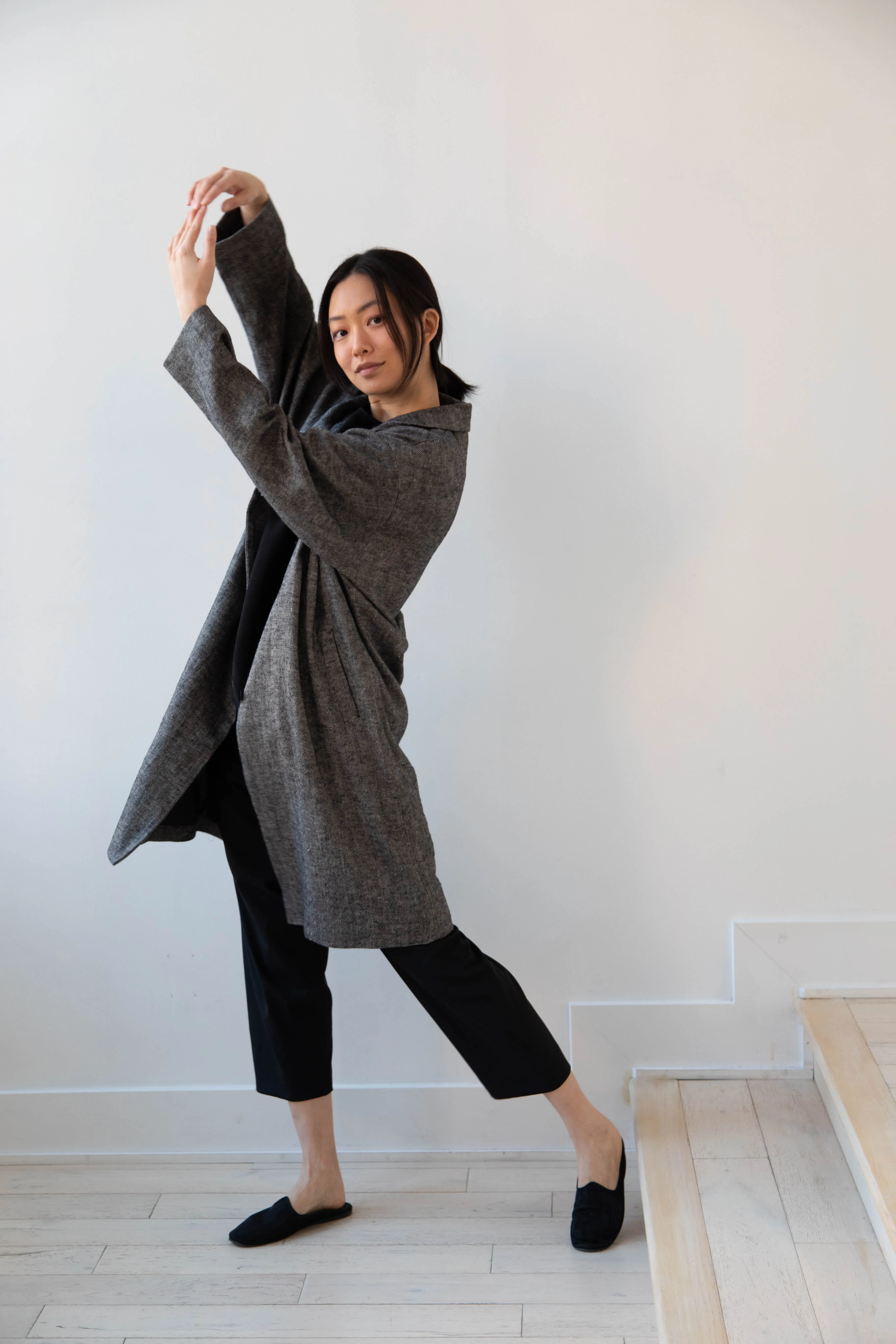 Arts & Science | New Granny Coat in Herringbone