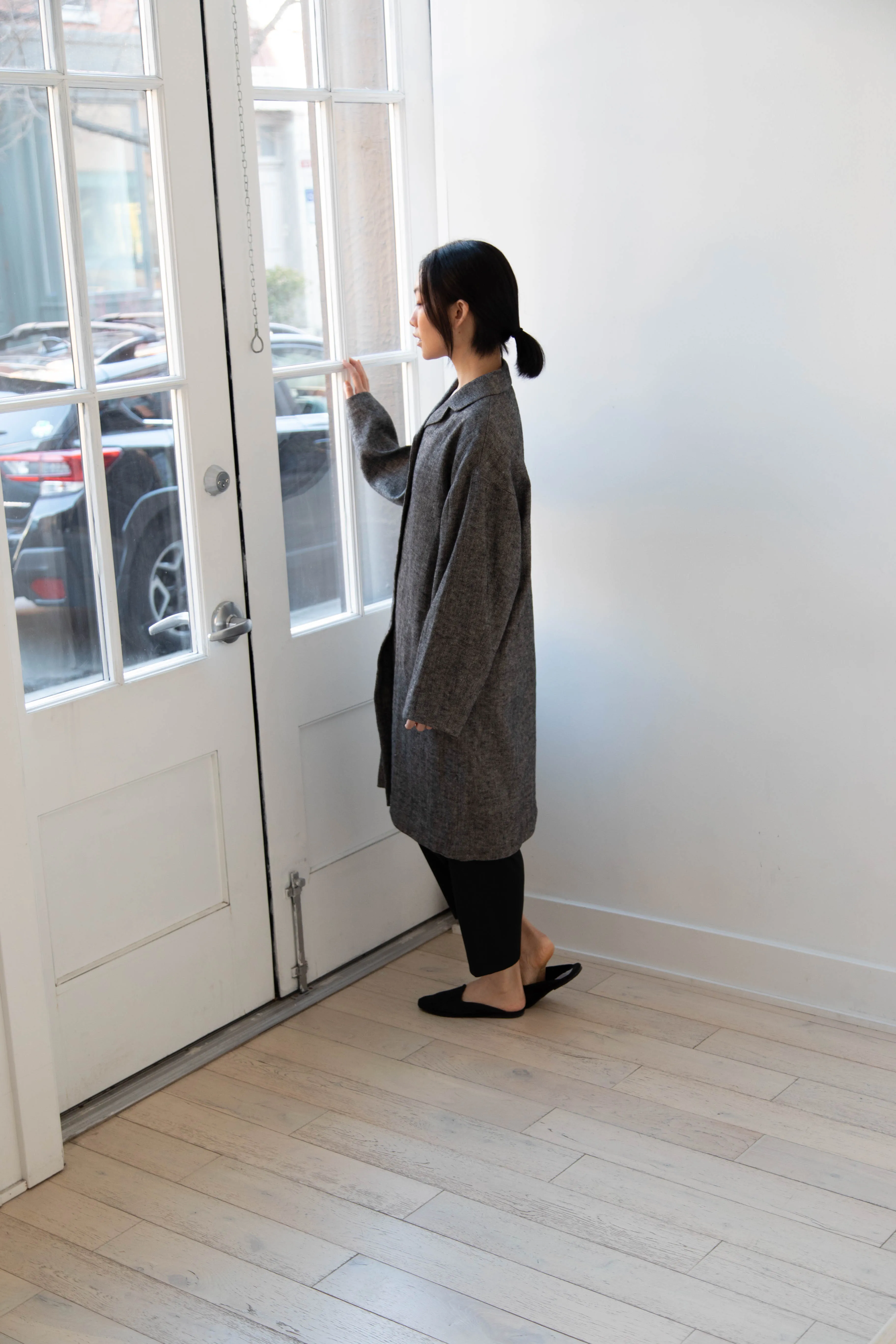 Arts & Science | New Granny Coat in Herringbone