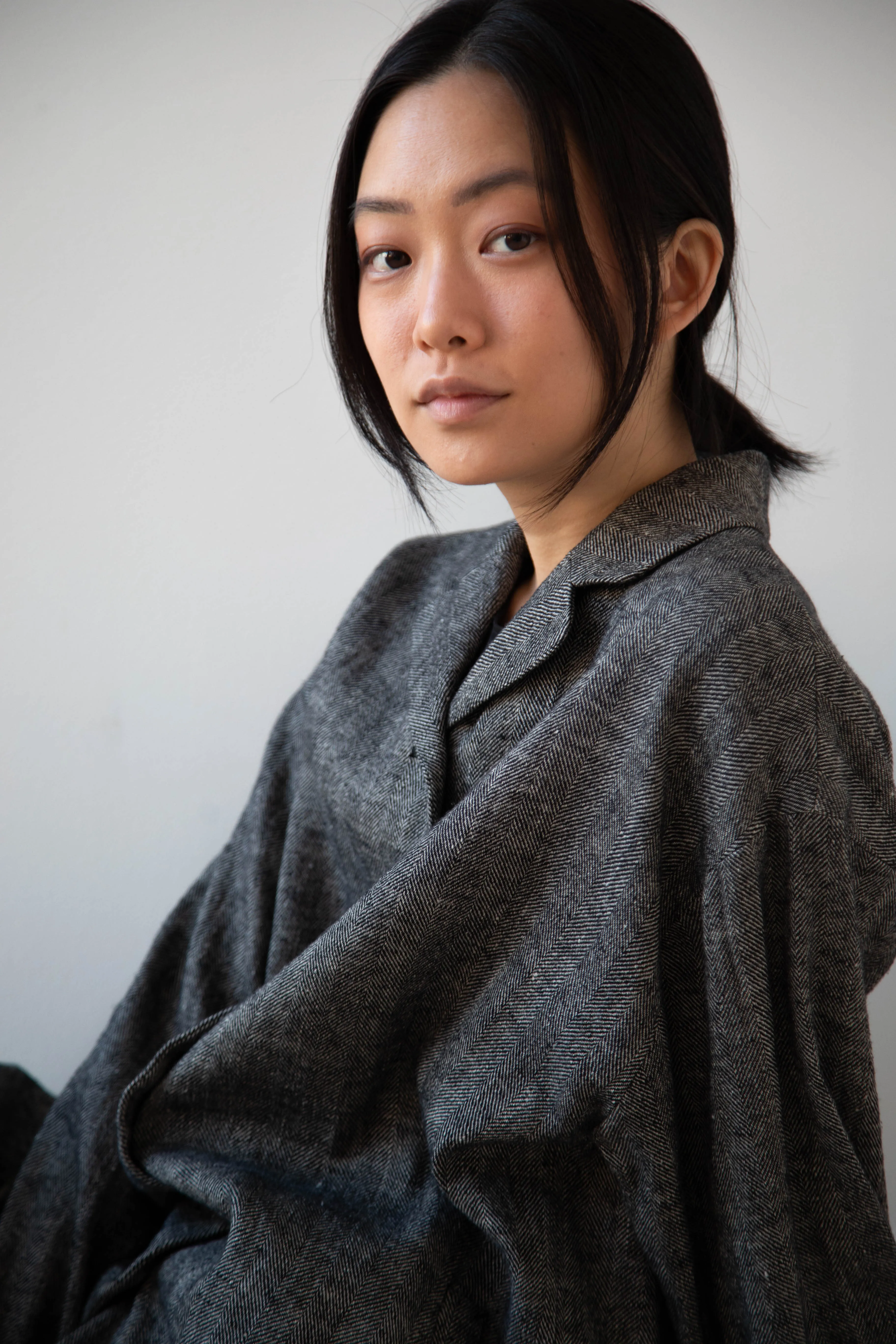 Arts & Science | New Granny Coat in Herringbone