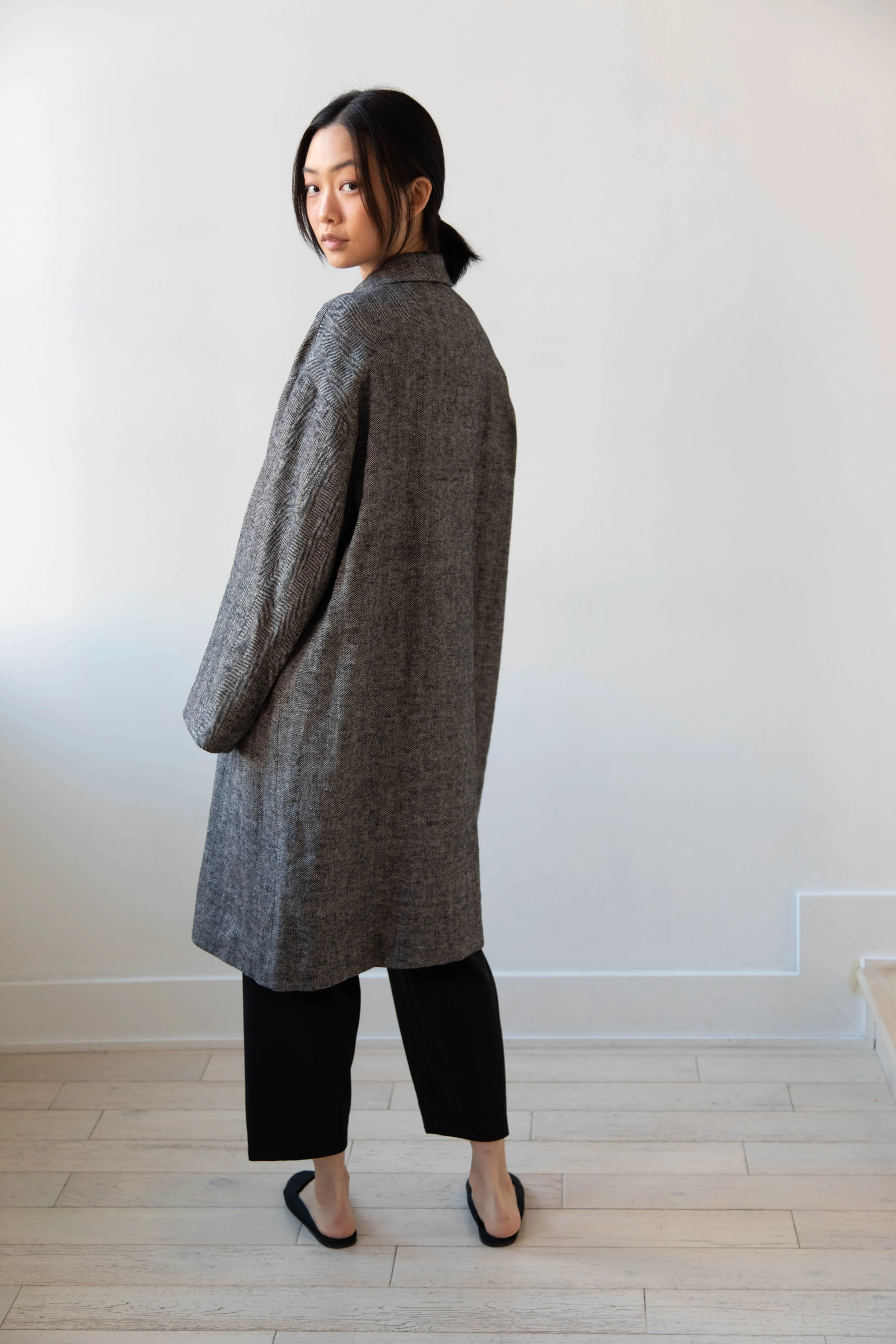 Arts & Science | New Granny Coat in Herringbone