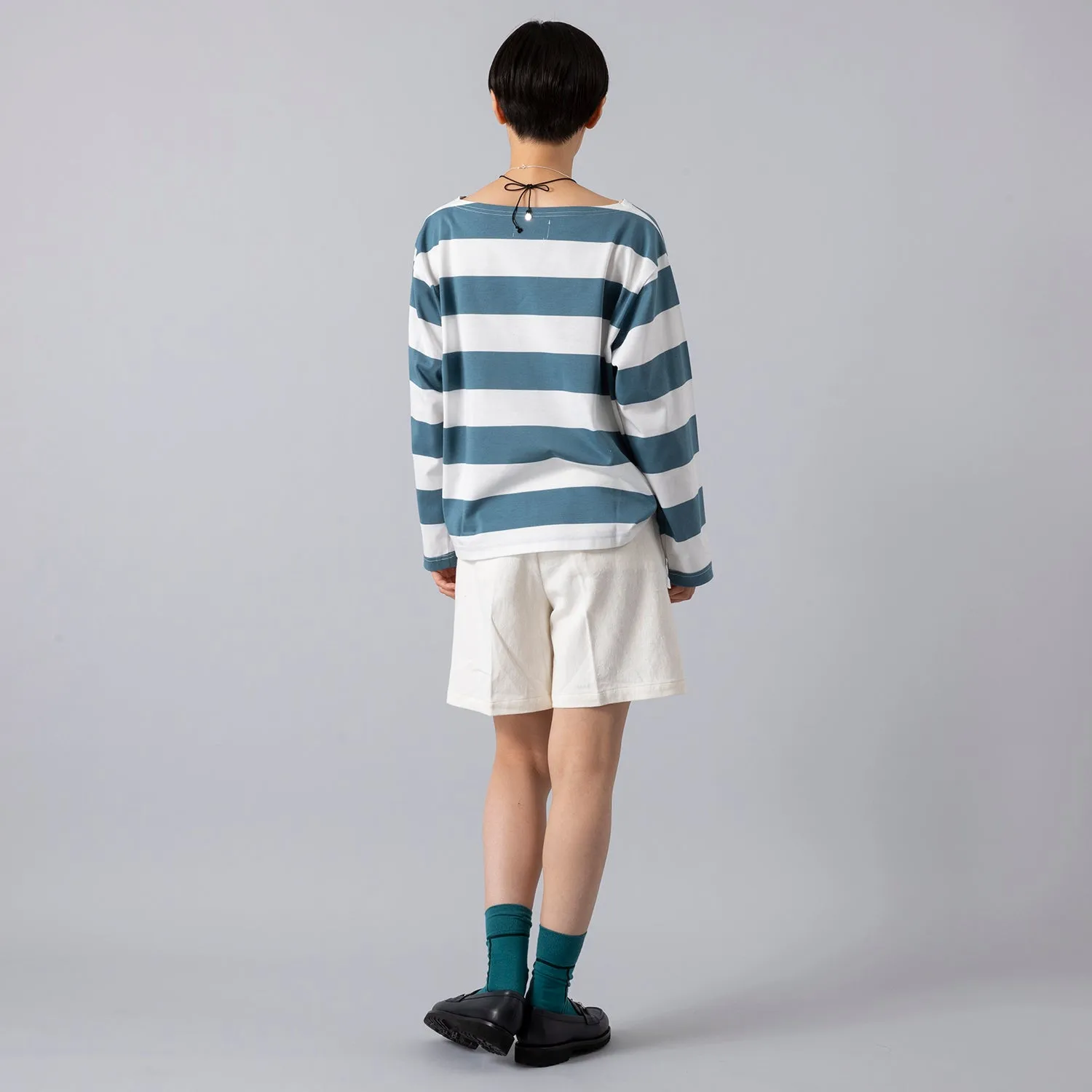 Atelier Mont Kemmel | アトリエモンケメル　COTTON LINEN SHORT PANTS