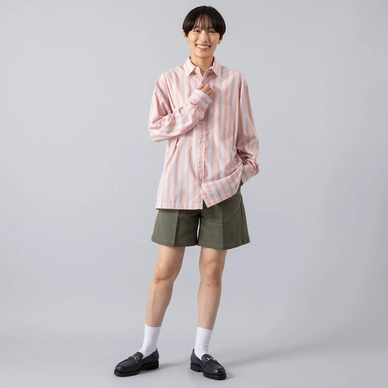 Atelier Mont Kemmel | アトリエモンケメル　COTTON LINEN SHORT PANTS