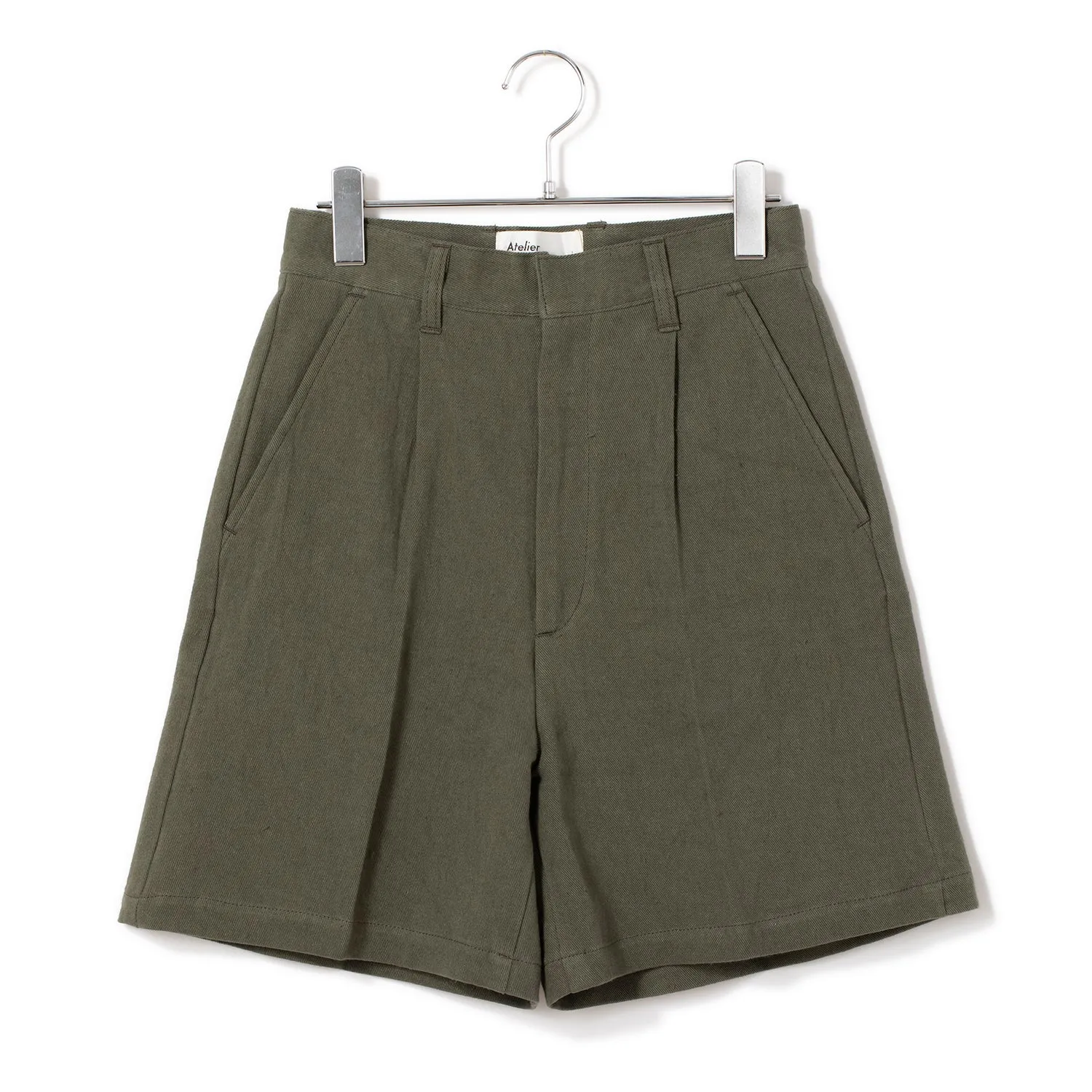 Atelier Mont Kemmel | アトリエモンケメル　COTTON LINEN SHORT PANTS
