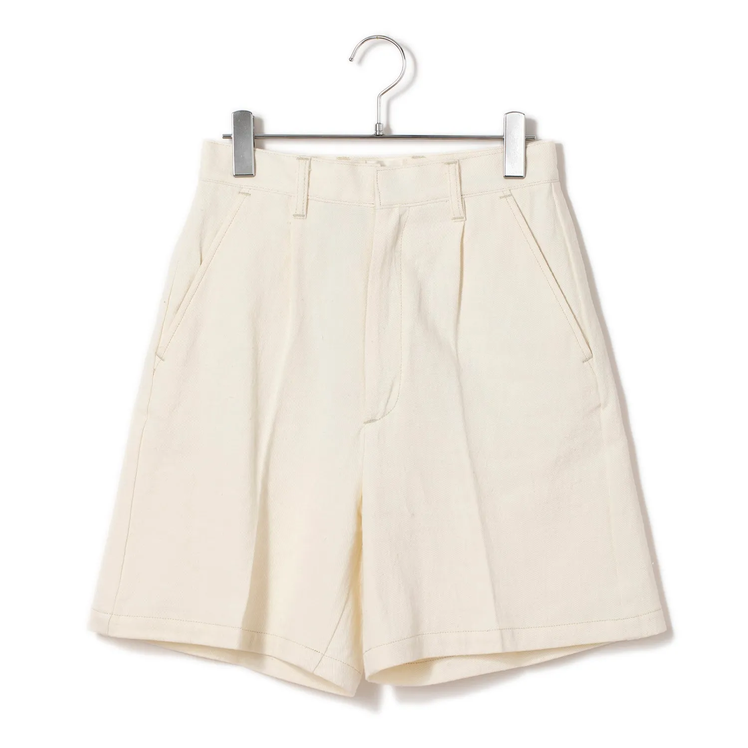Atelier Mont Kemmel | アトリエモンケメル　COTTON LINEN SHORT PANTS