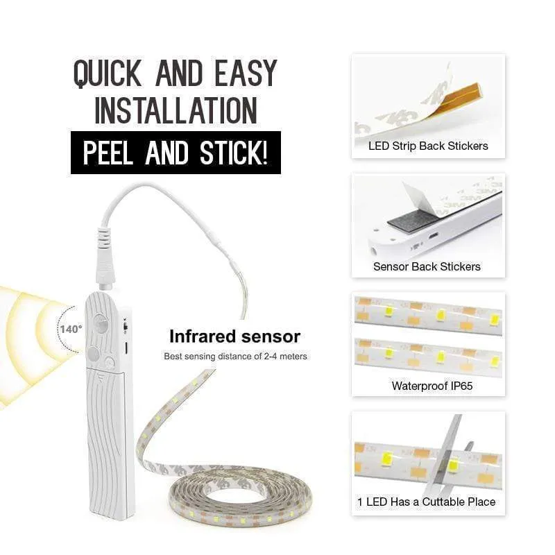 AutoLight™ LED Motion Sensor Strip Light