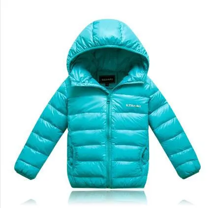 baby boy and girl clothes children's thick warm down jackets kids sports hooded outerwear 11 color
